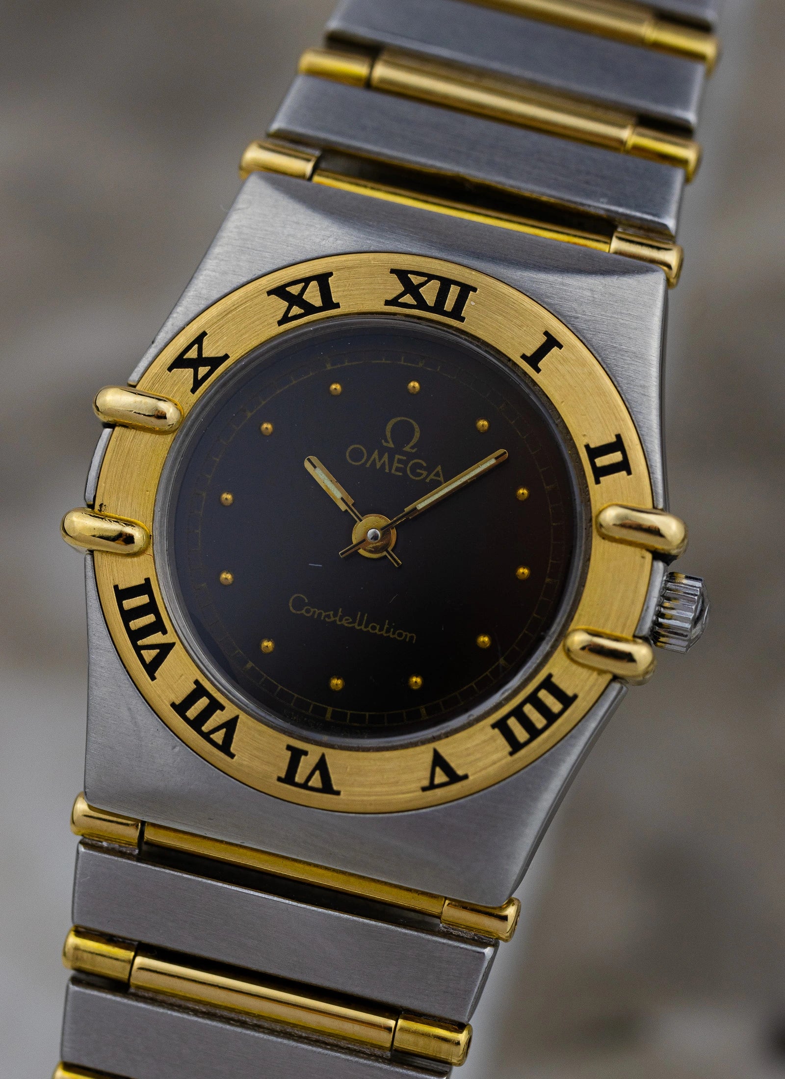 1980s Lady Omega Constellation Bicolor 795.1080