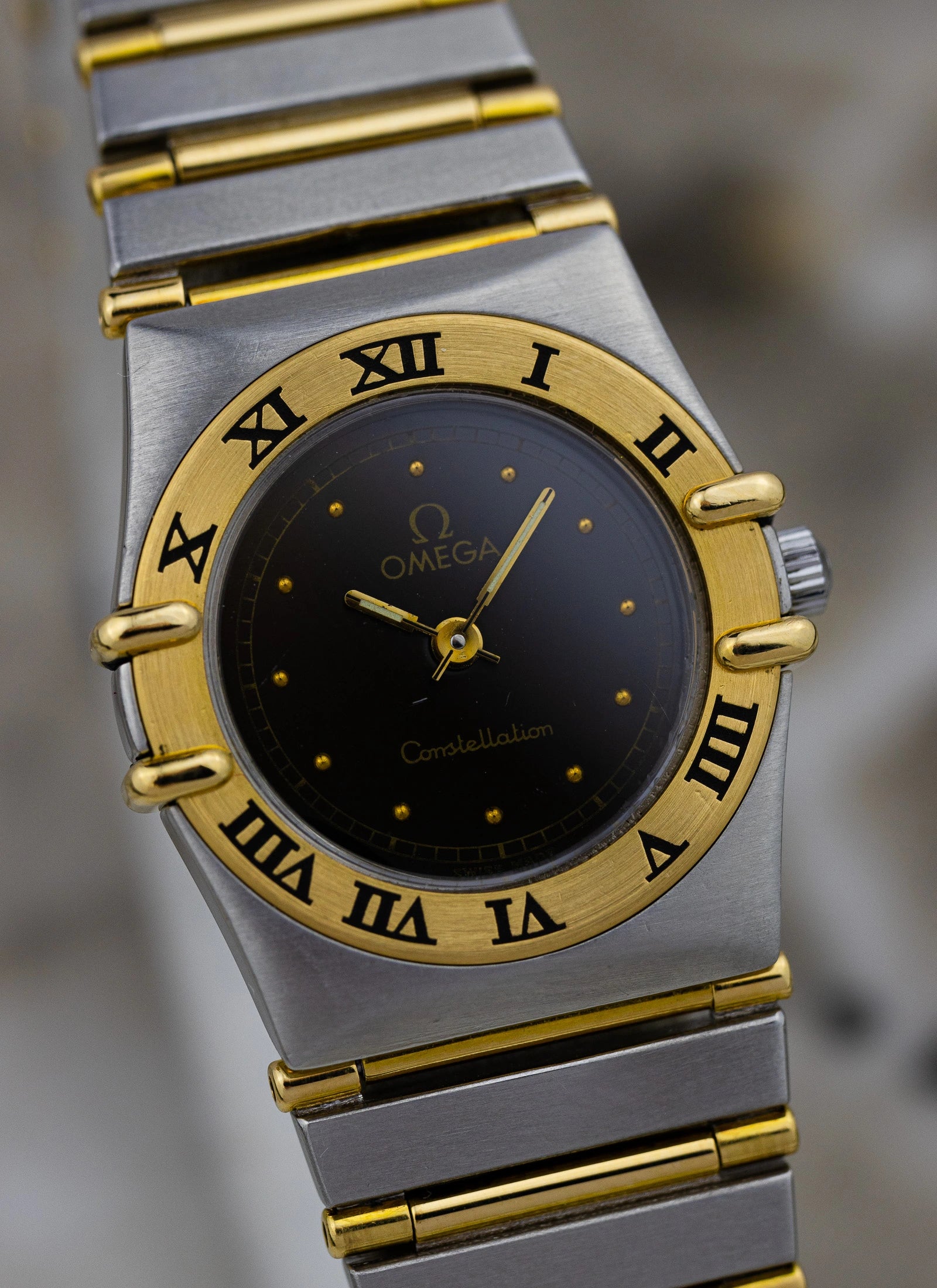 1980s Lady Omega Constellation Bicolor 795.1080