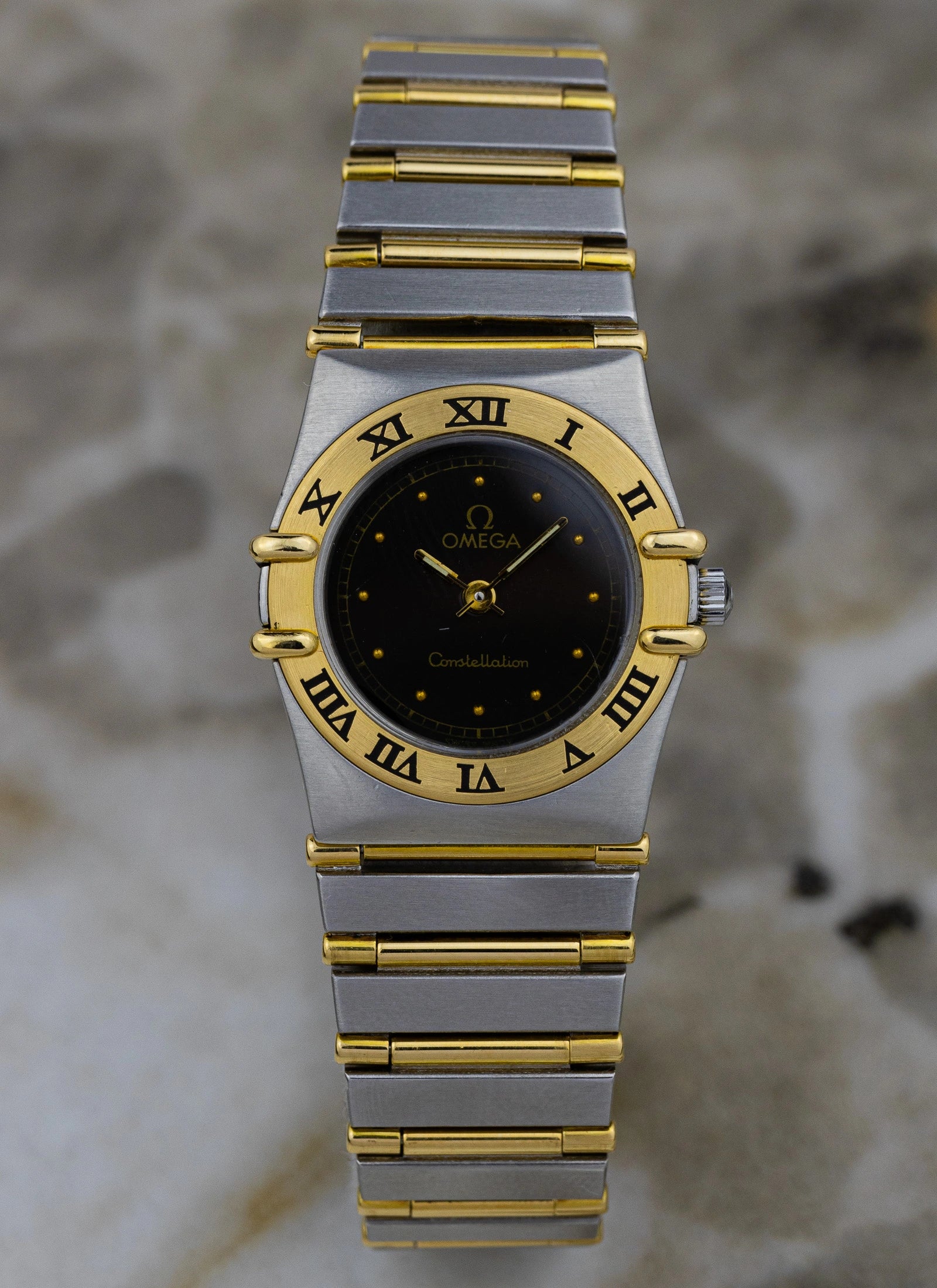 1980s Lady Omega Constellation Bicolor 795.1080