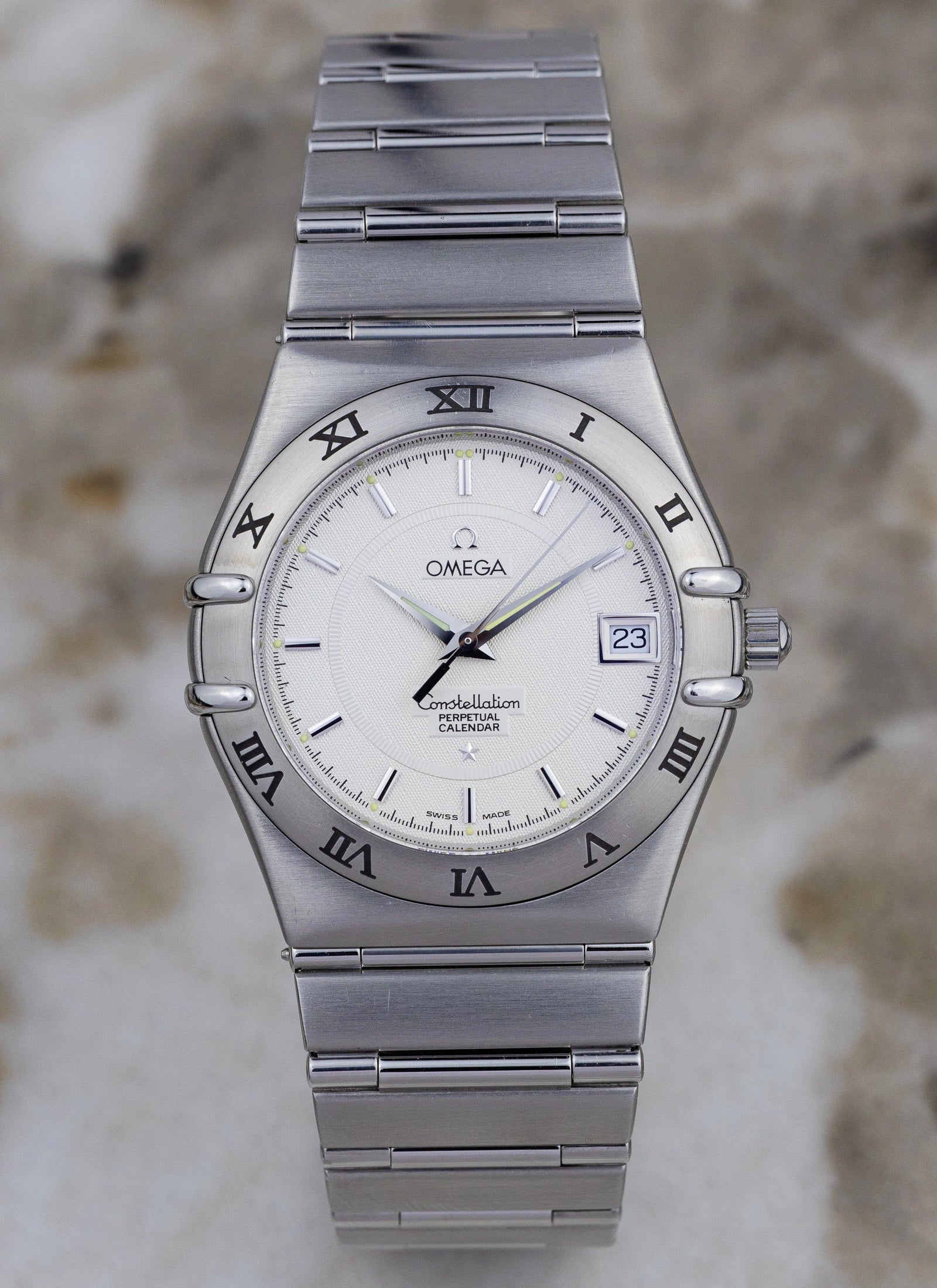 1998 Omega Constellation Manhattan Perpetual Calendar Ref. 15523000
