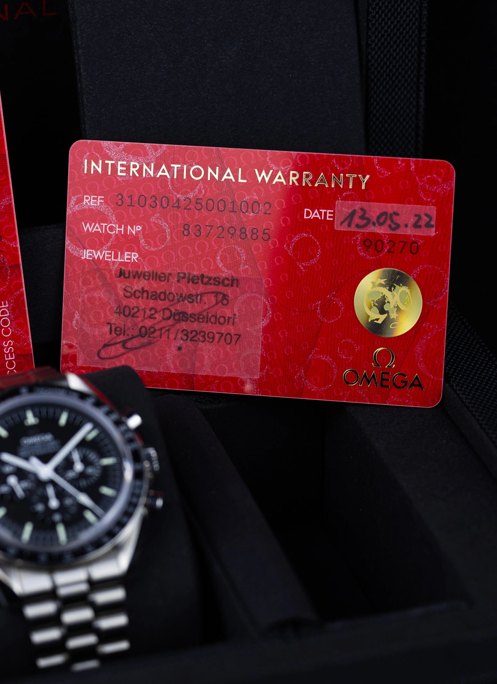 2021 Omega Speedmaster Professional Moonwatch 310.30.42.50.01.002 Full Set