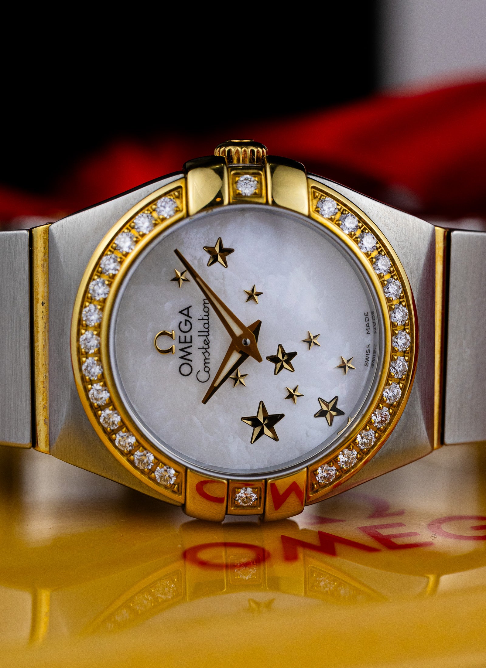 2010s Omega Constellation Manhattan Diamonds 123.25.24.60.05.002