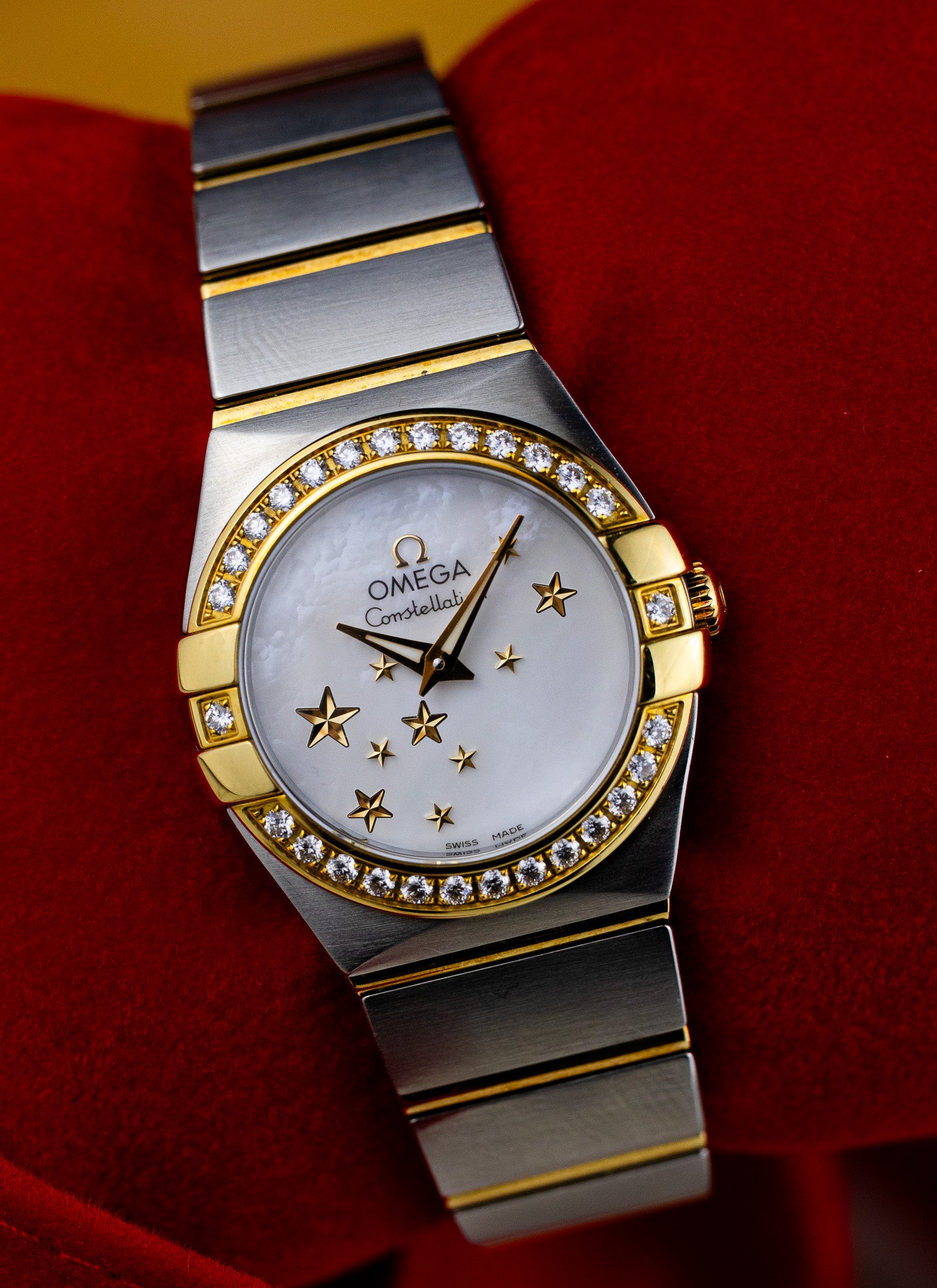 2010s Omega Constellation Manhattan Diamonds 123.25.24.60.05.002