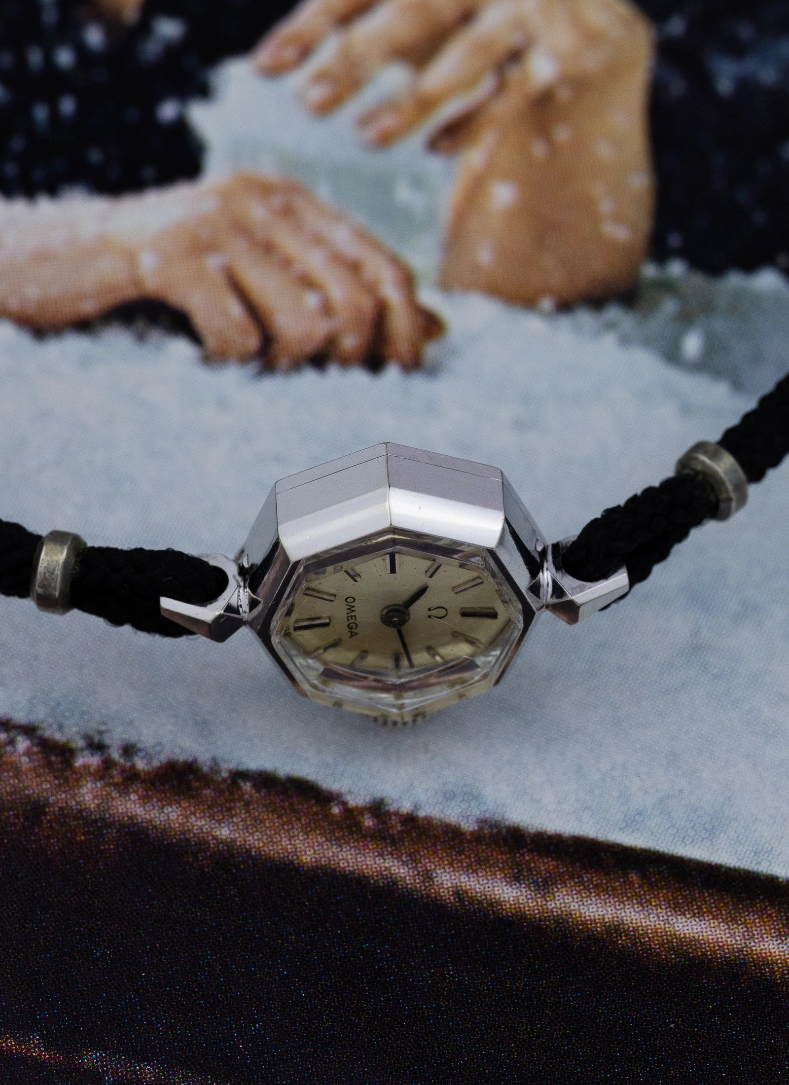 1966 14K Lady Omega Octagon EE5763 cal. 650