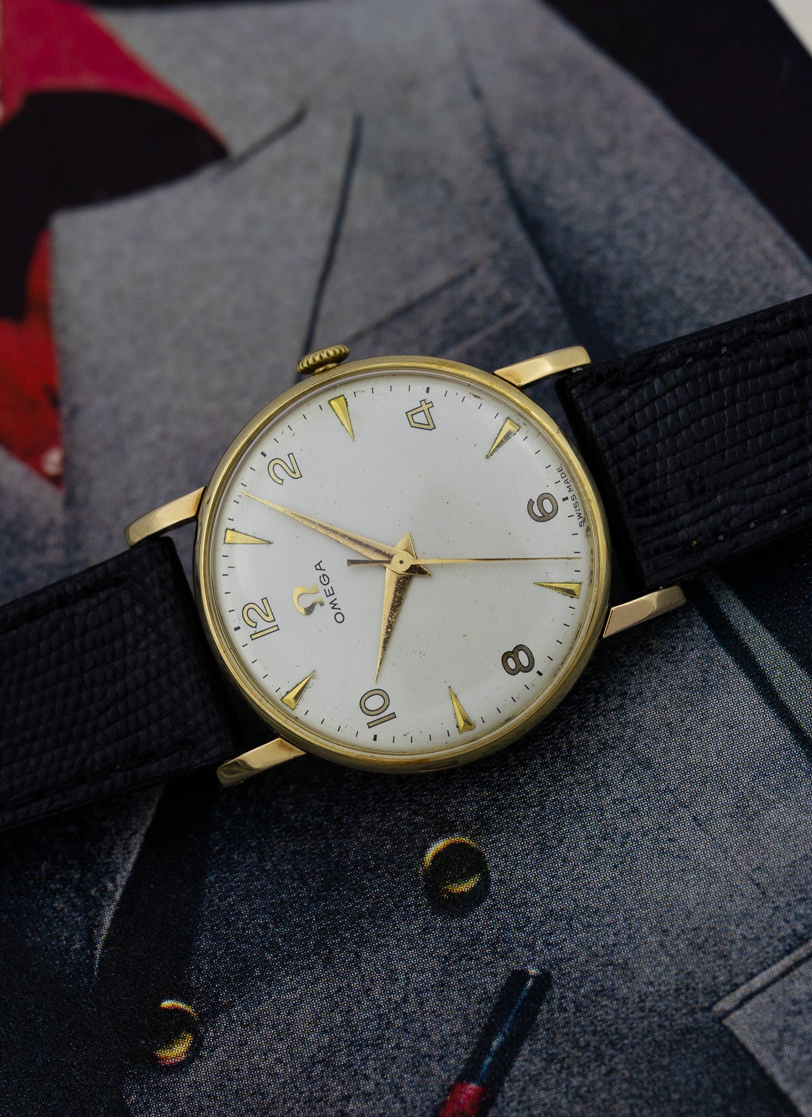 1944 14K Omega Arabic Dial Serviced