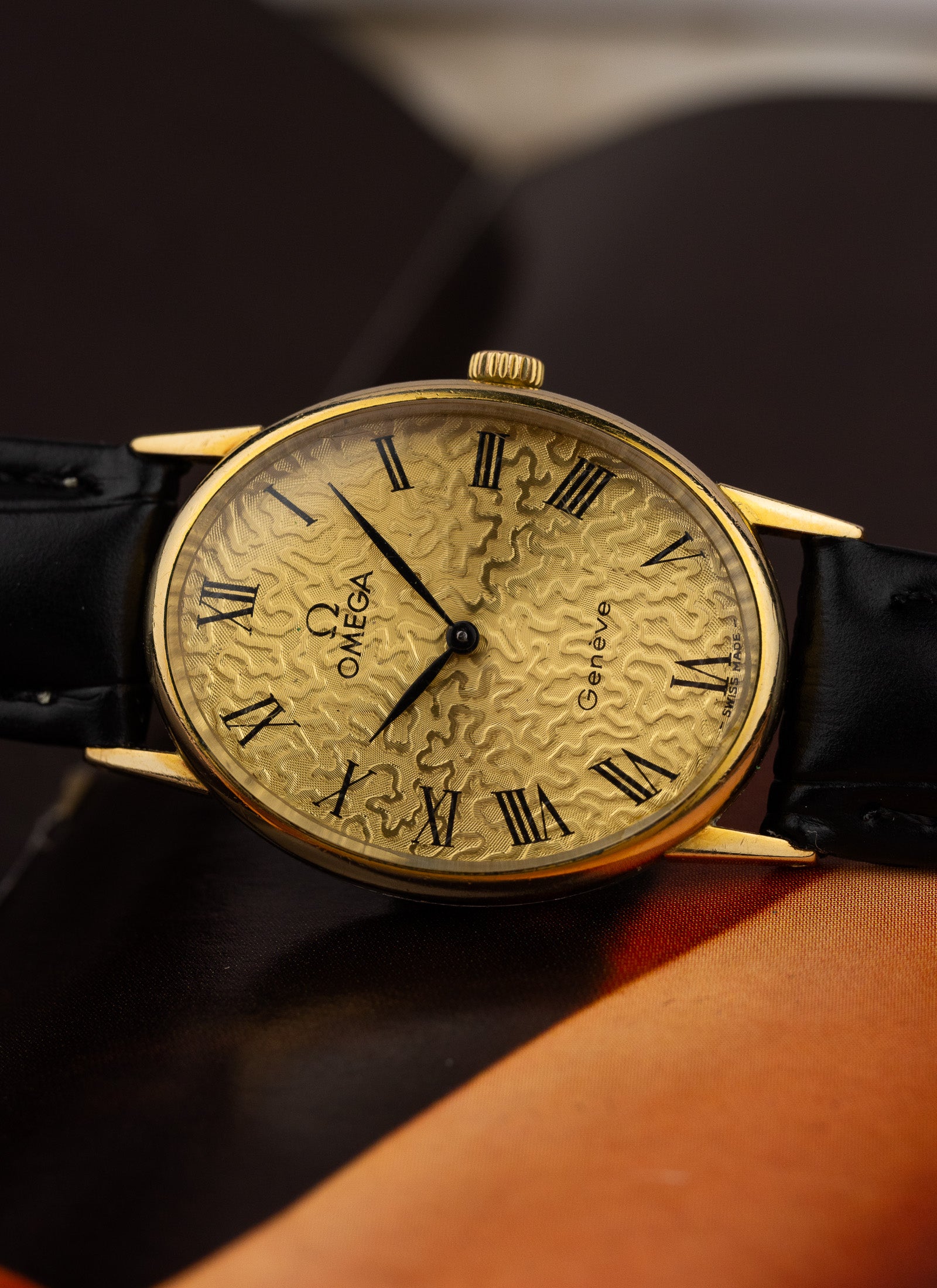 1970s Omega Geneve Ellipse Floral Dial 511.416 cal. 625
