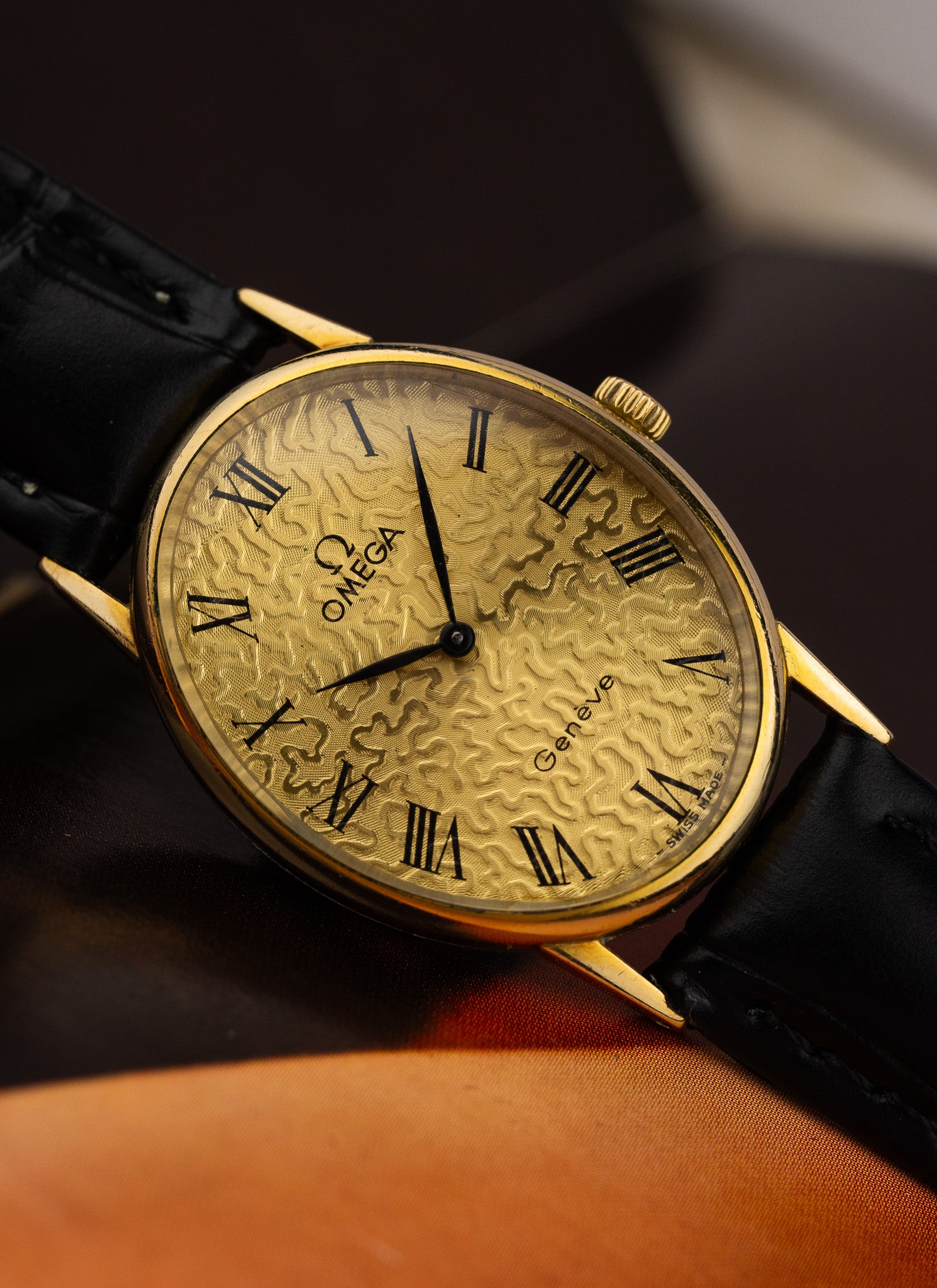 1970s Omega Geneve Ellipse Floral Dial 511.416 cal. 625