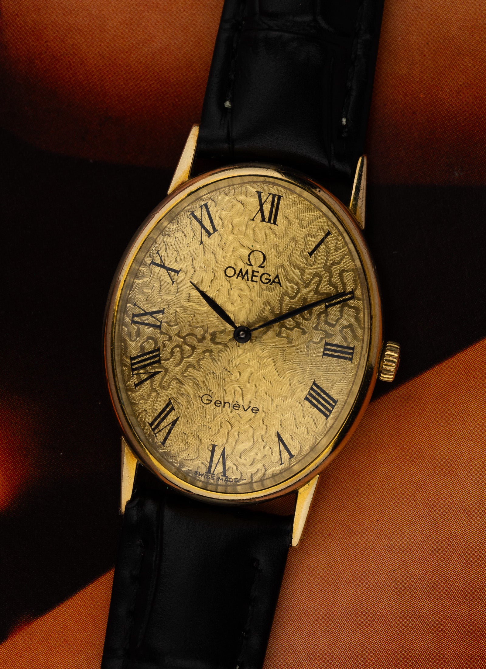 1970s Omega Geneve Ellipse Floral Dial 511.416 cal. 625