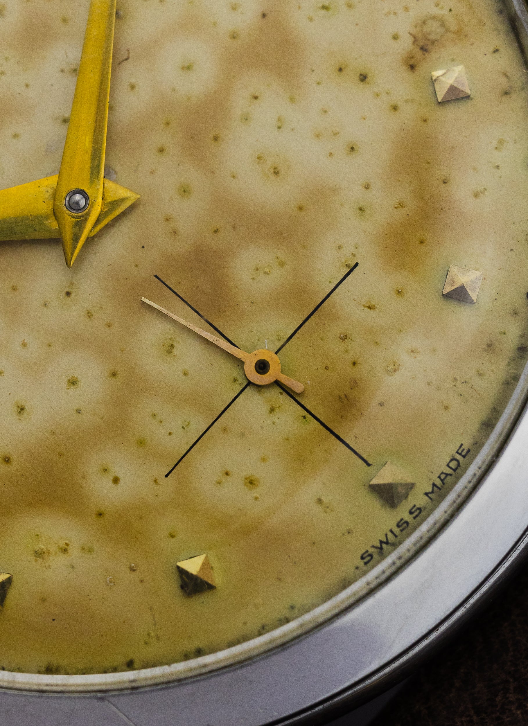 1952 Omega Jumbo Tropical Leopard Dial „Spider Lugs” 2605-10 cal. 266