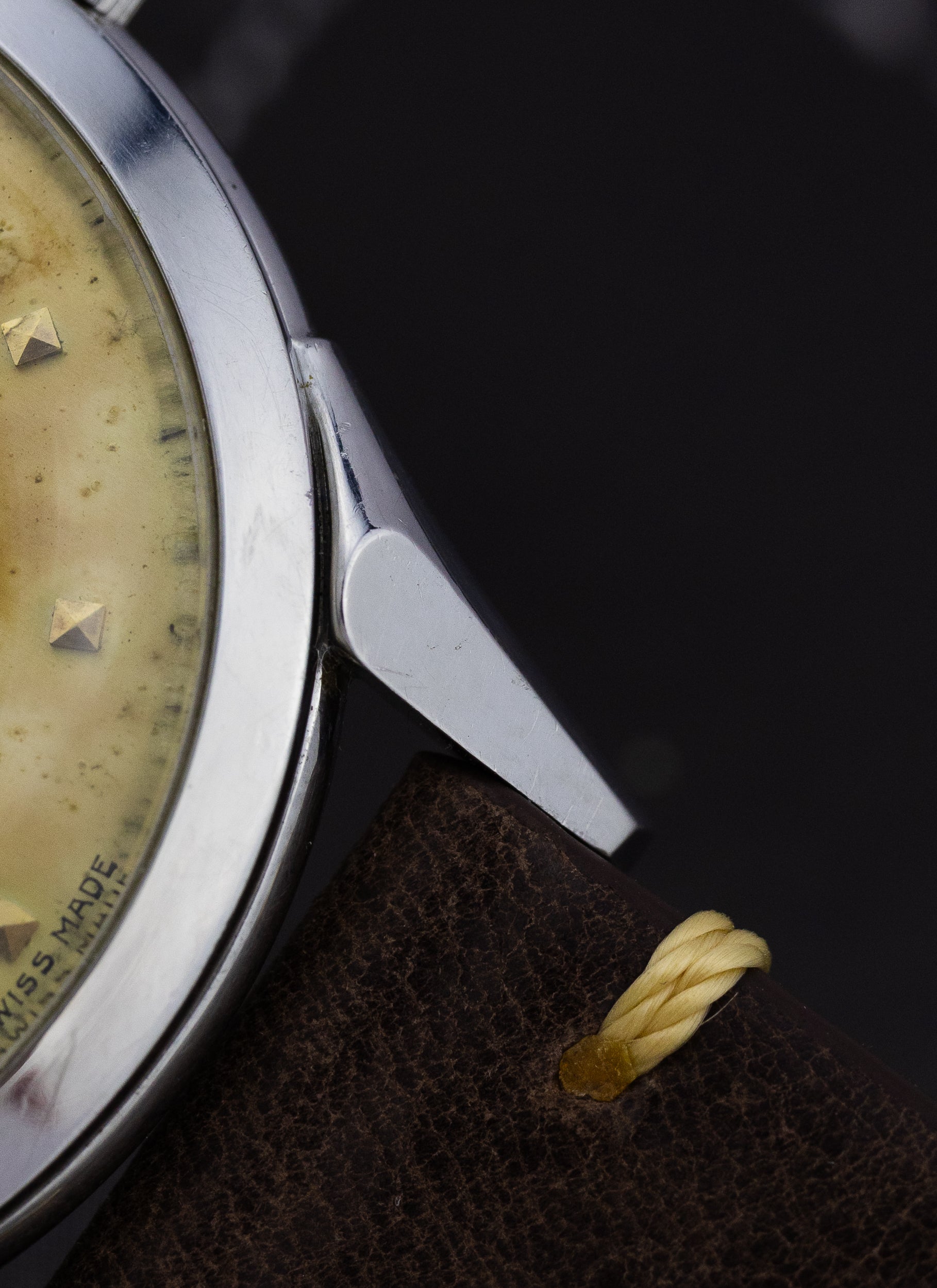 1952 Omega Jumbo Tropical Leopard Dial „Spider Lugs” 2605-10 cal. 266