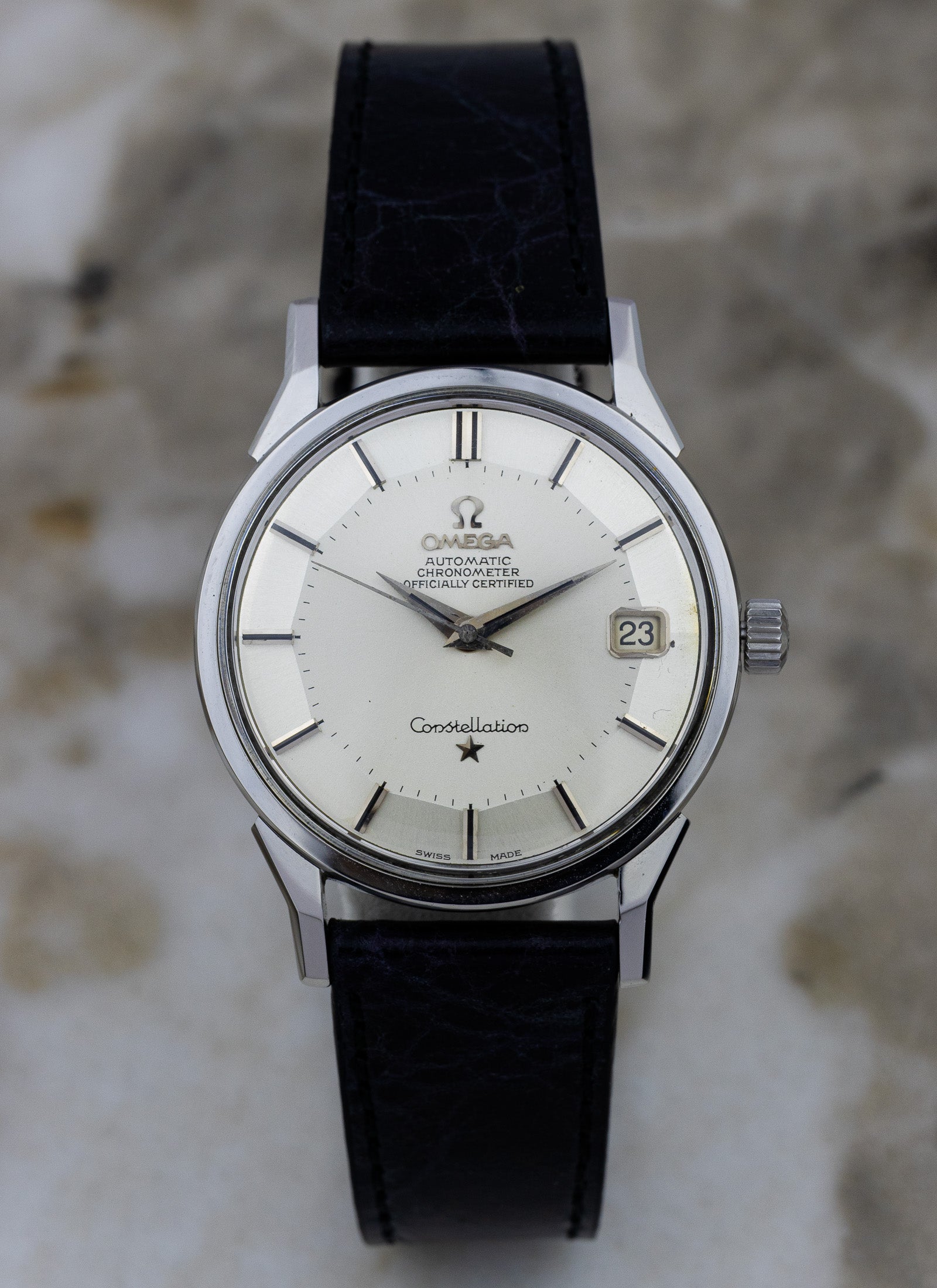 1966 Omega Constellation Pie Pan Dog Legs 168.005 cal. 561