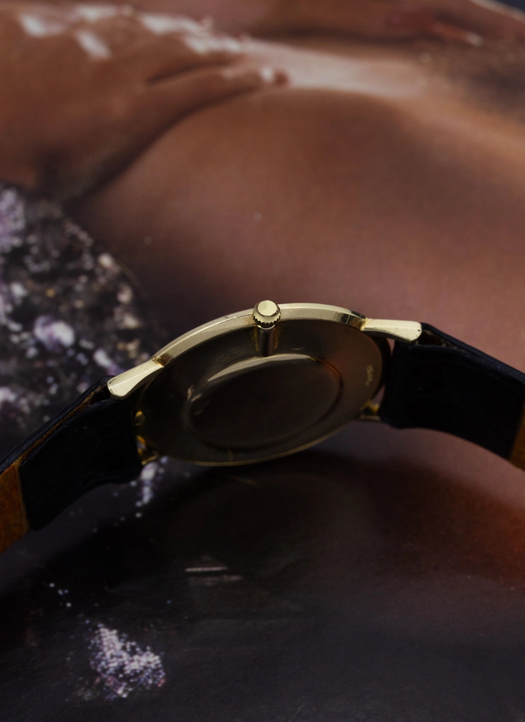 1979 14K Omega Playboy Diamond Dial D6672 cal. 625