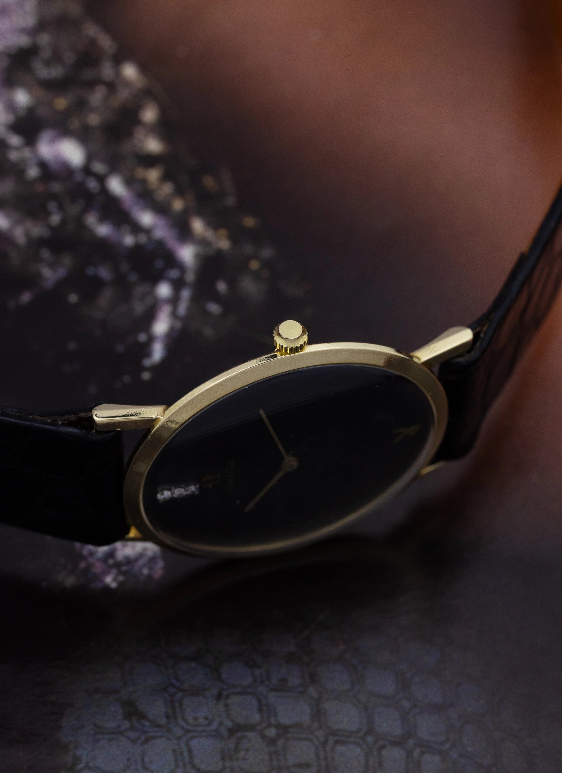 1979 14K Omega Playboy Diamond Dial D6672 cal. 625