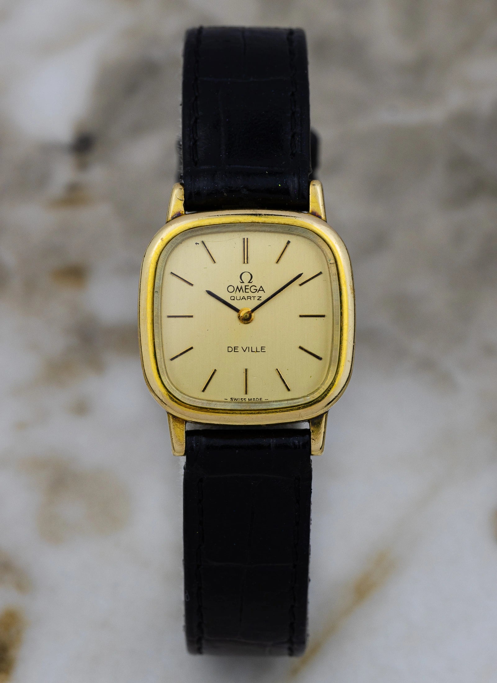 1970s Lady Omega De Ville Quartz