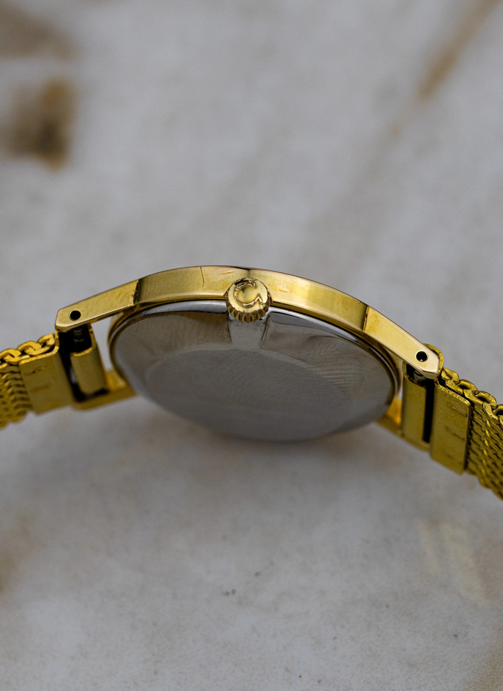 1970s Lady Omega De Ville Floral Pattern 511.0392 cal. 625 Serviced