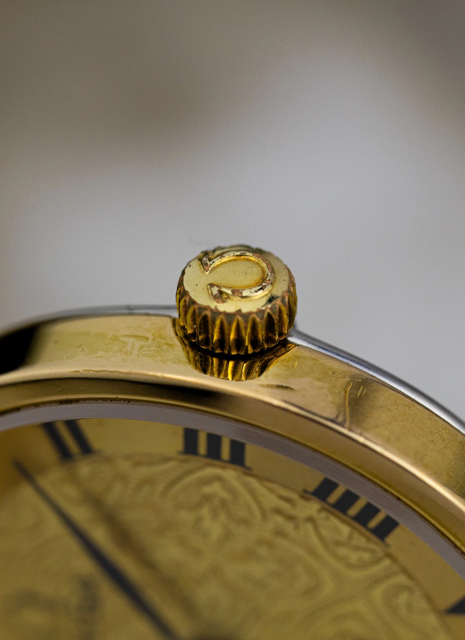 1970s Lady Omega De Ville Floral Pattern 511.0392 cal. 625 Serviced