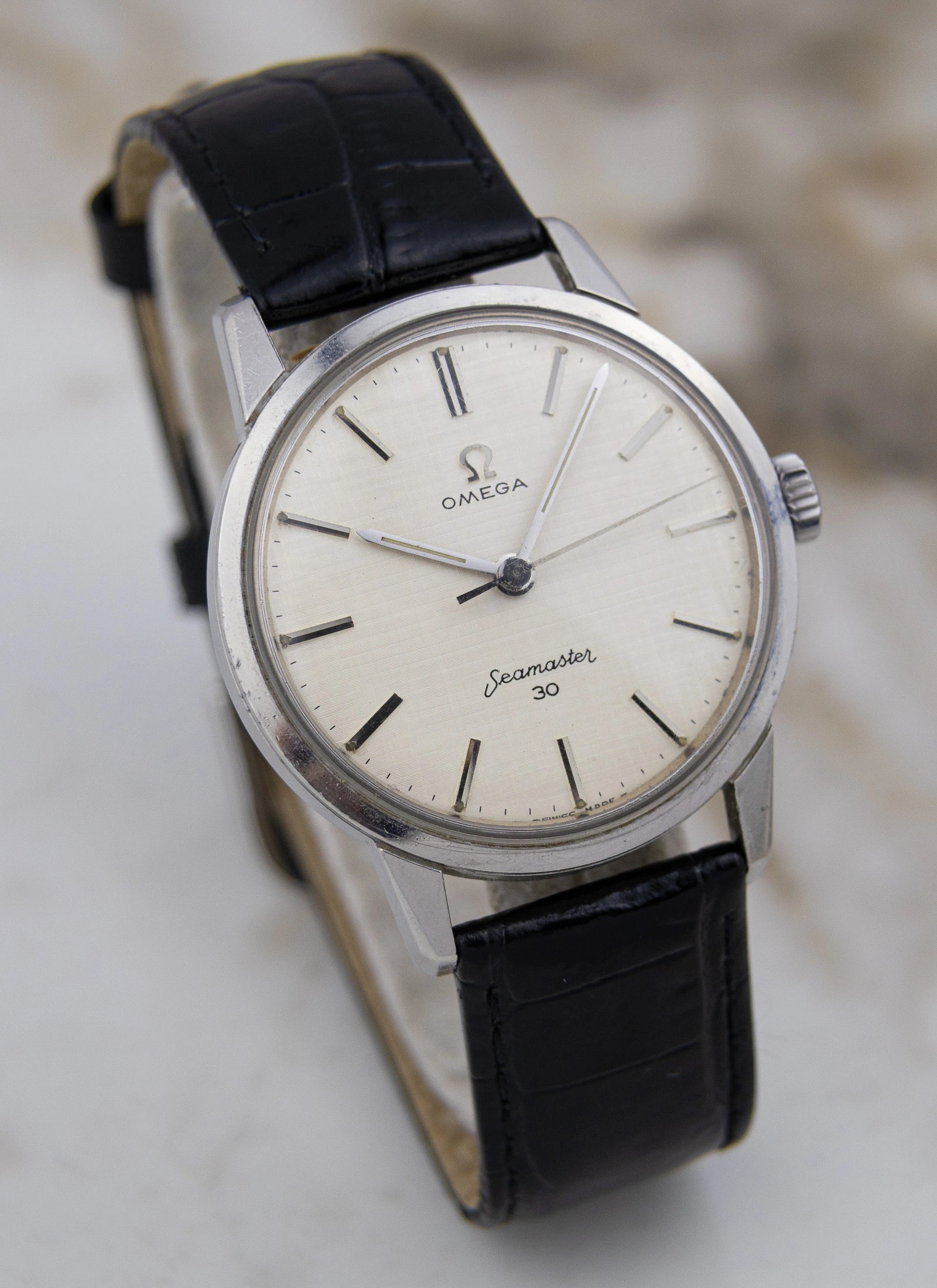 1964 Omega Seamaster 30 Linen Dial ref. 135.003 cal. 286