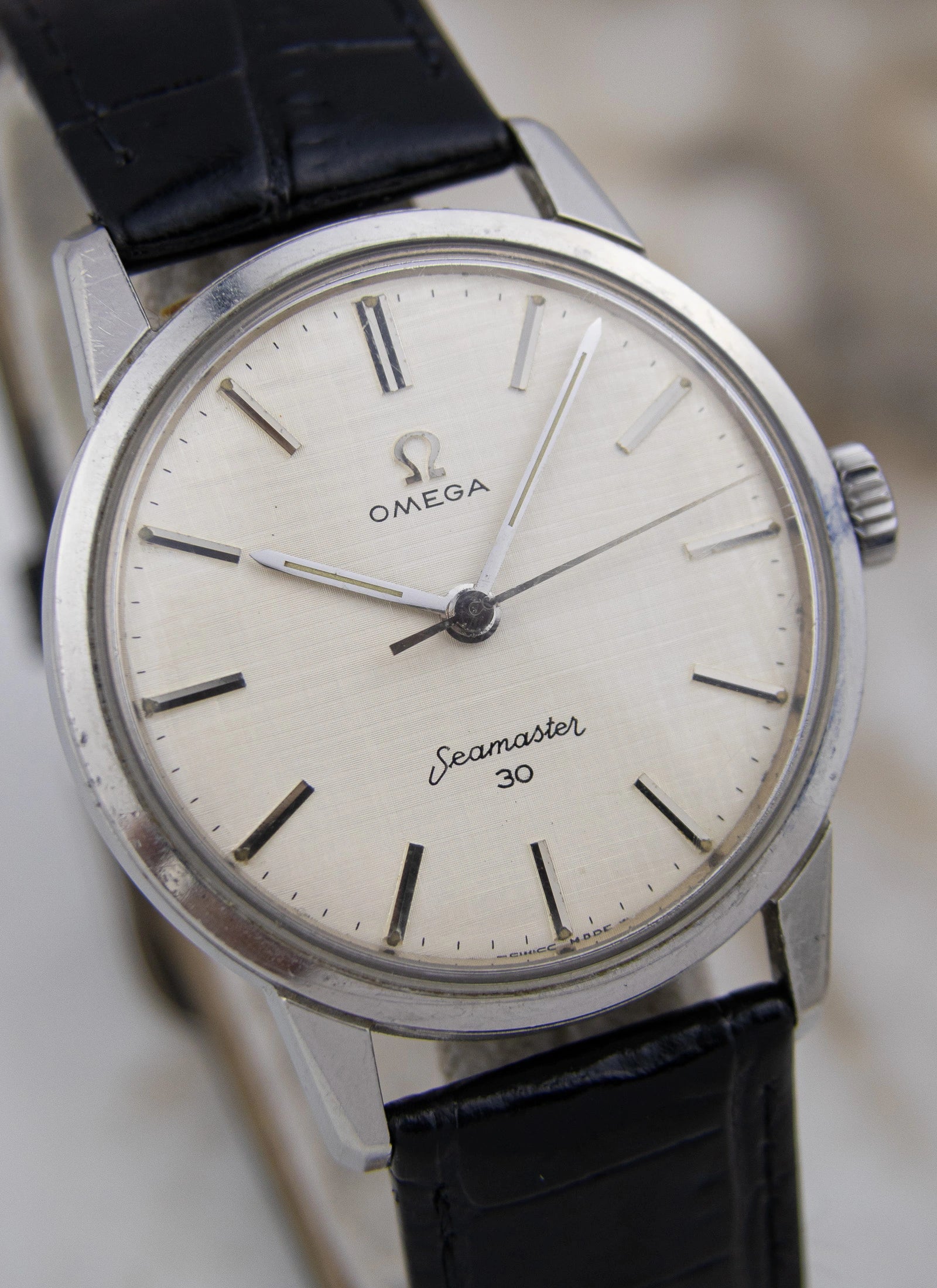 1964 Omega Seamaster 30 Linen Dial ref. 135.003 cal. 286