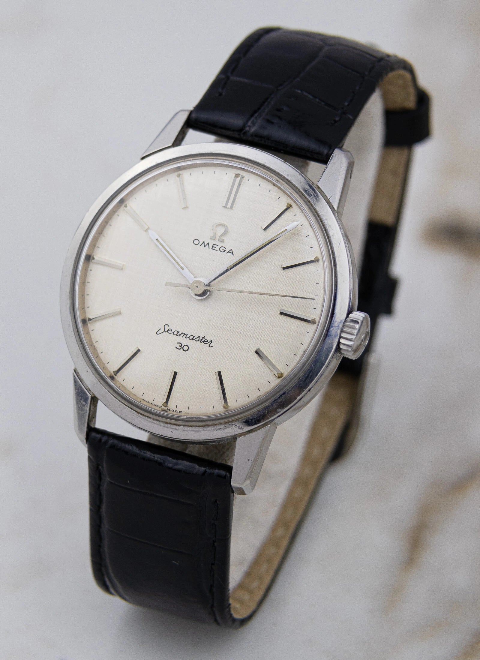 1964 Omega Seamaster 30 Linen Dial ref. 135.003 cal. 286