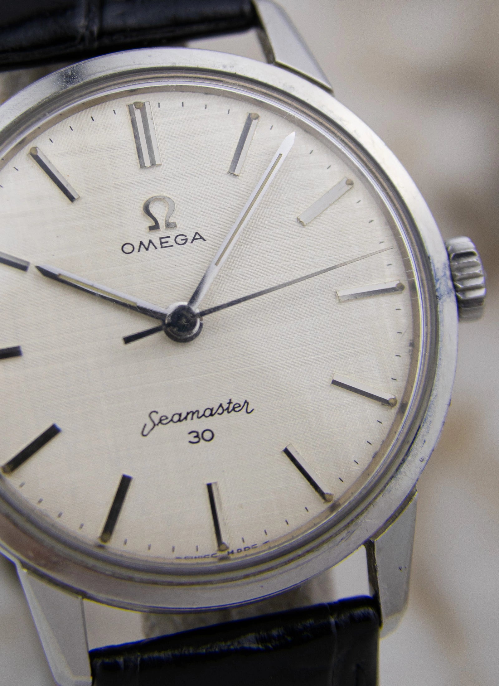 1964 Omega Seamaster 30 Linen Dial ref. 135.003 cal. 286