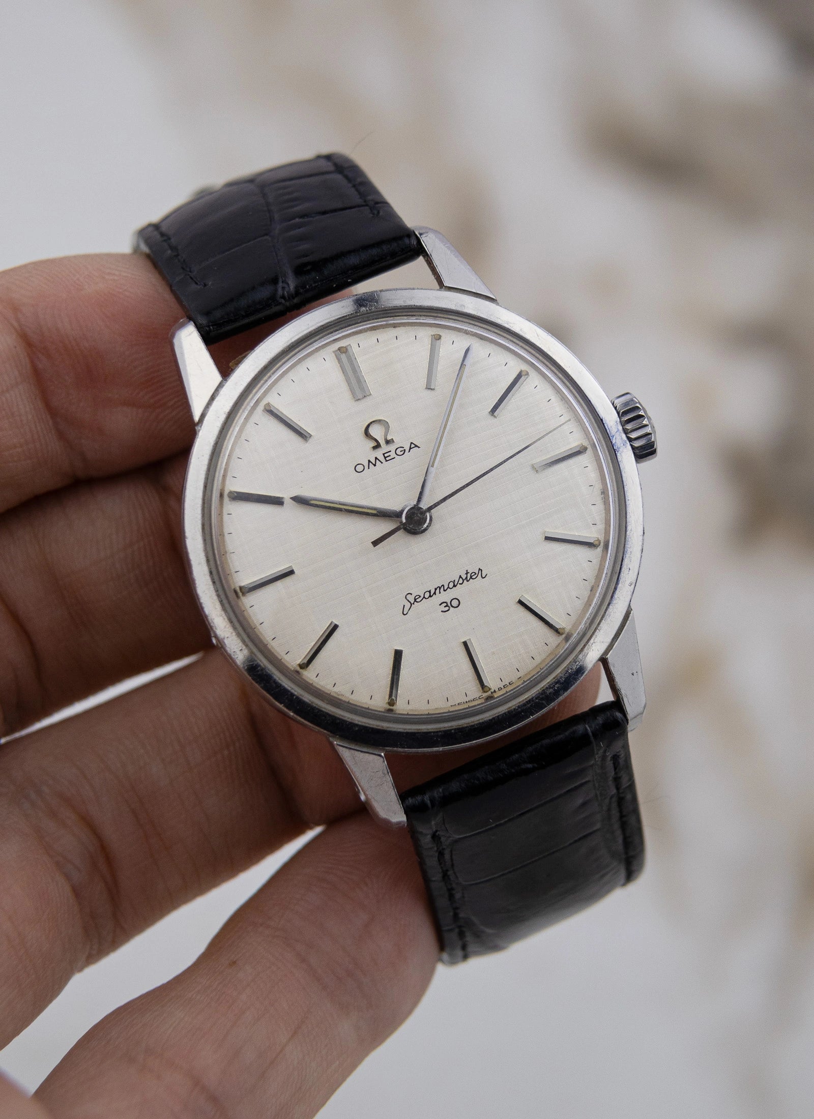 1964 Omega Seamaster 30 Linen Dial ref. 135.003 cal. 286