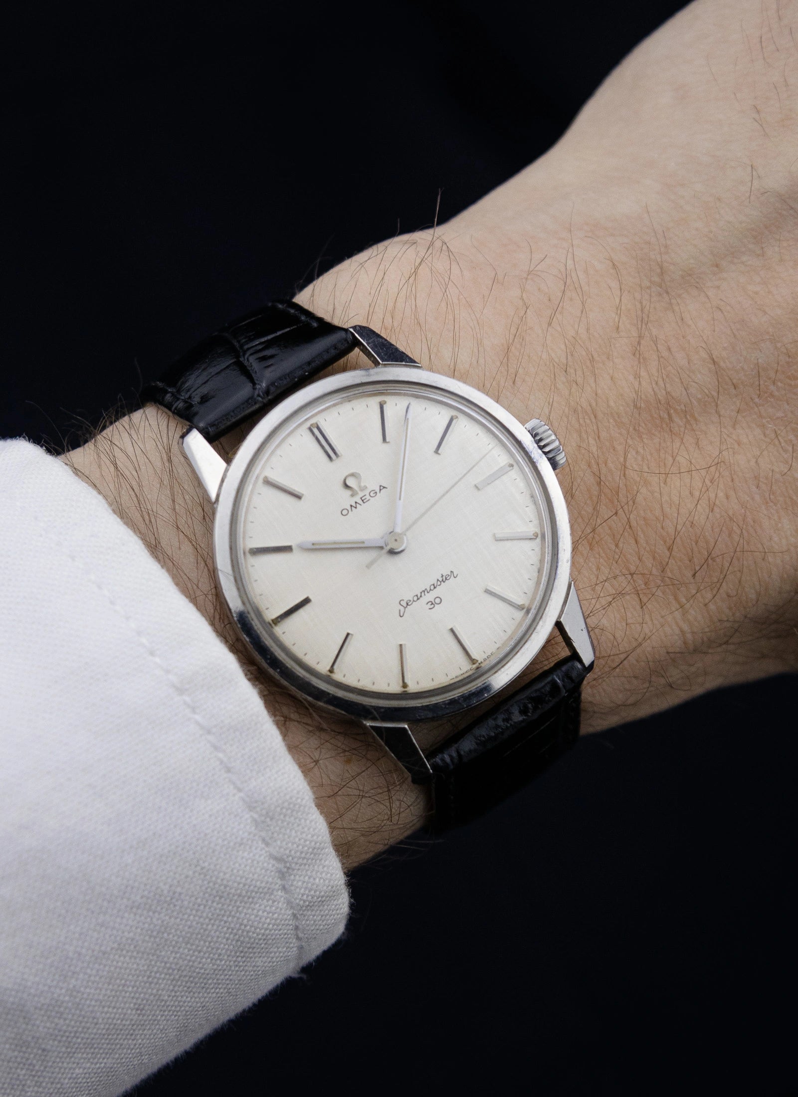 1964 Omega Seamaster 30 Linen Dial ref. 135.003 cal. 286