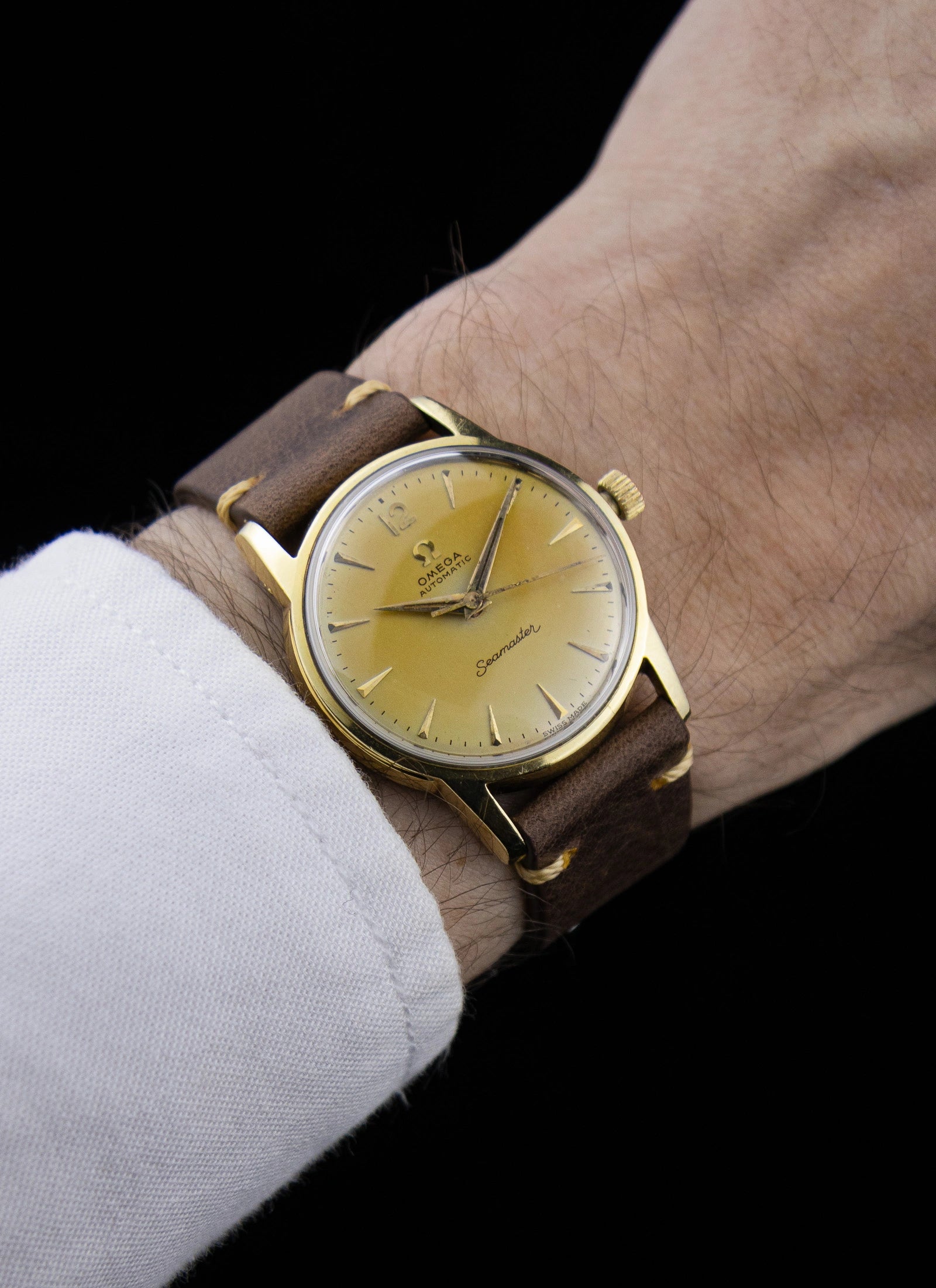 1956 Omega Seamaster Tropical Dial