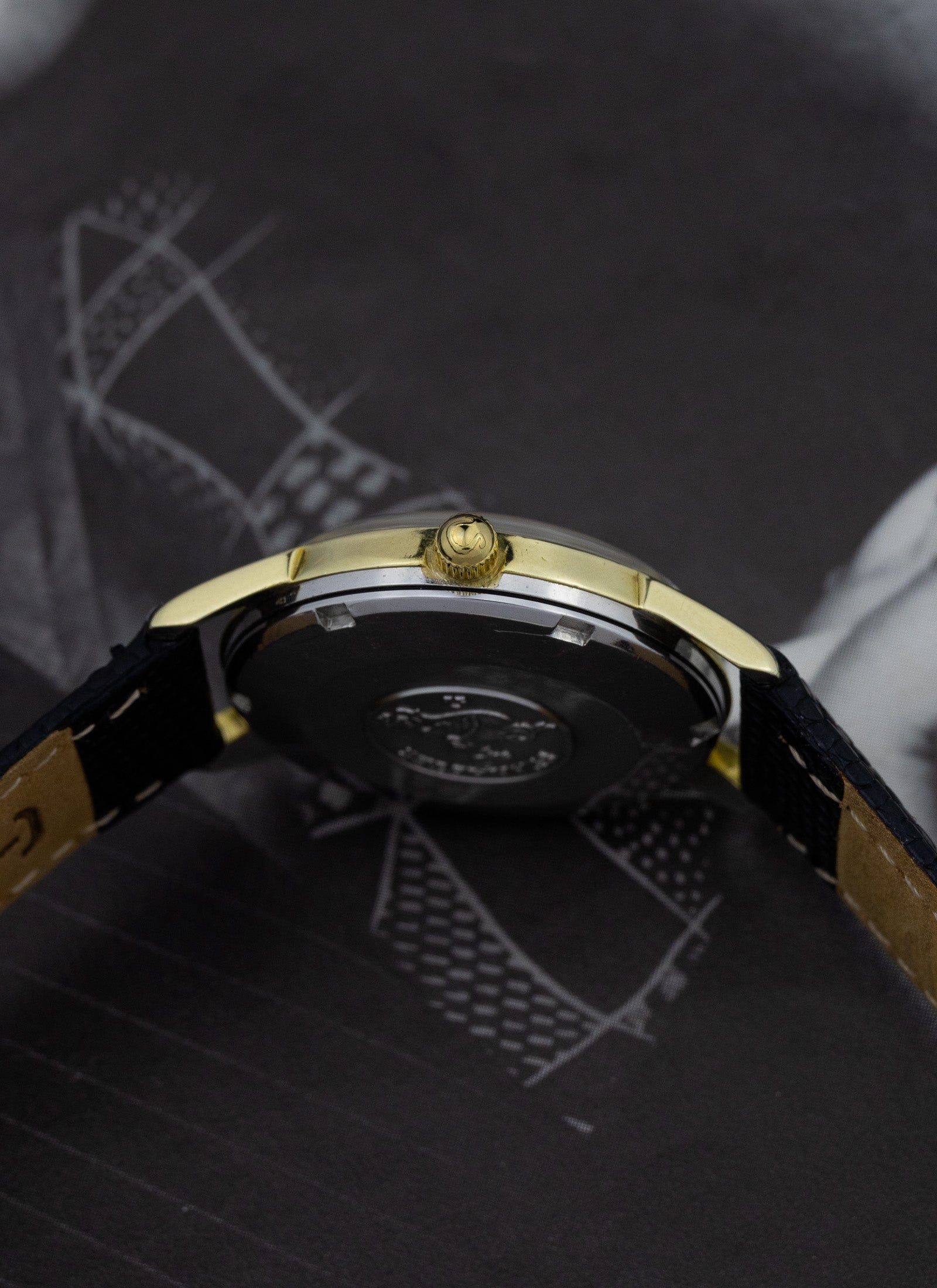 1962 Omega Seamaster Black Gilt Dial 14704 cal. 552 Serviced
