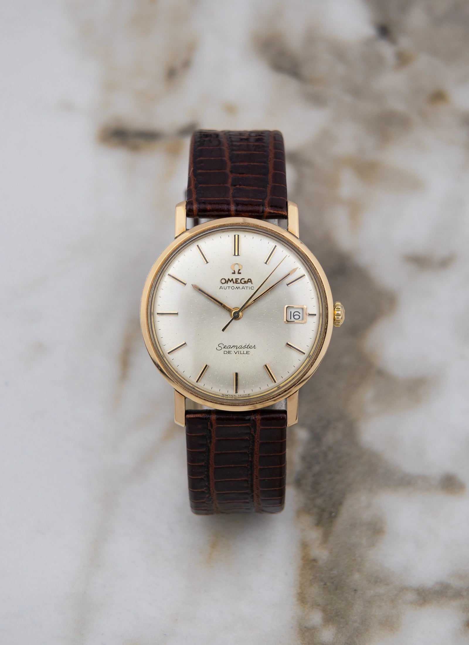 1963 Omega Seamaster De Ville Rose Gold Capped 166.020 cal. 562