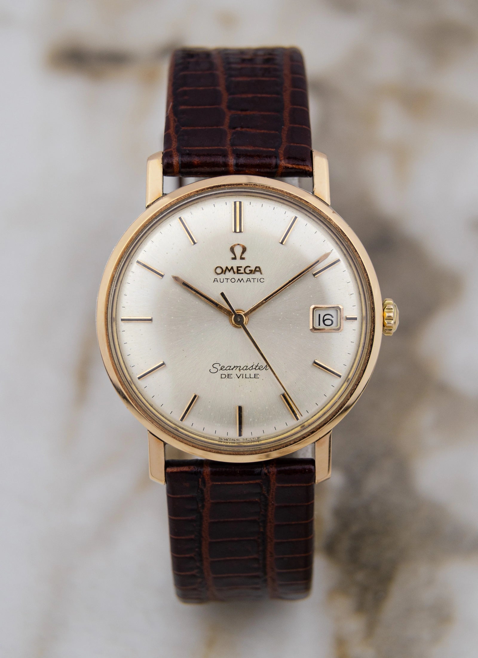 1963 Omega Seamaster De Ville Rose Gold Capped 166.020 cal. 562