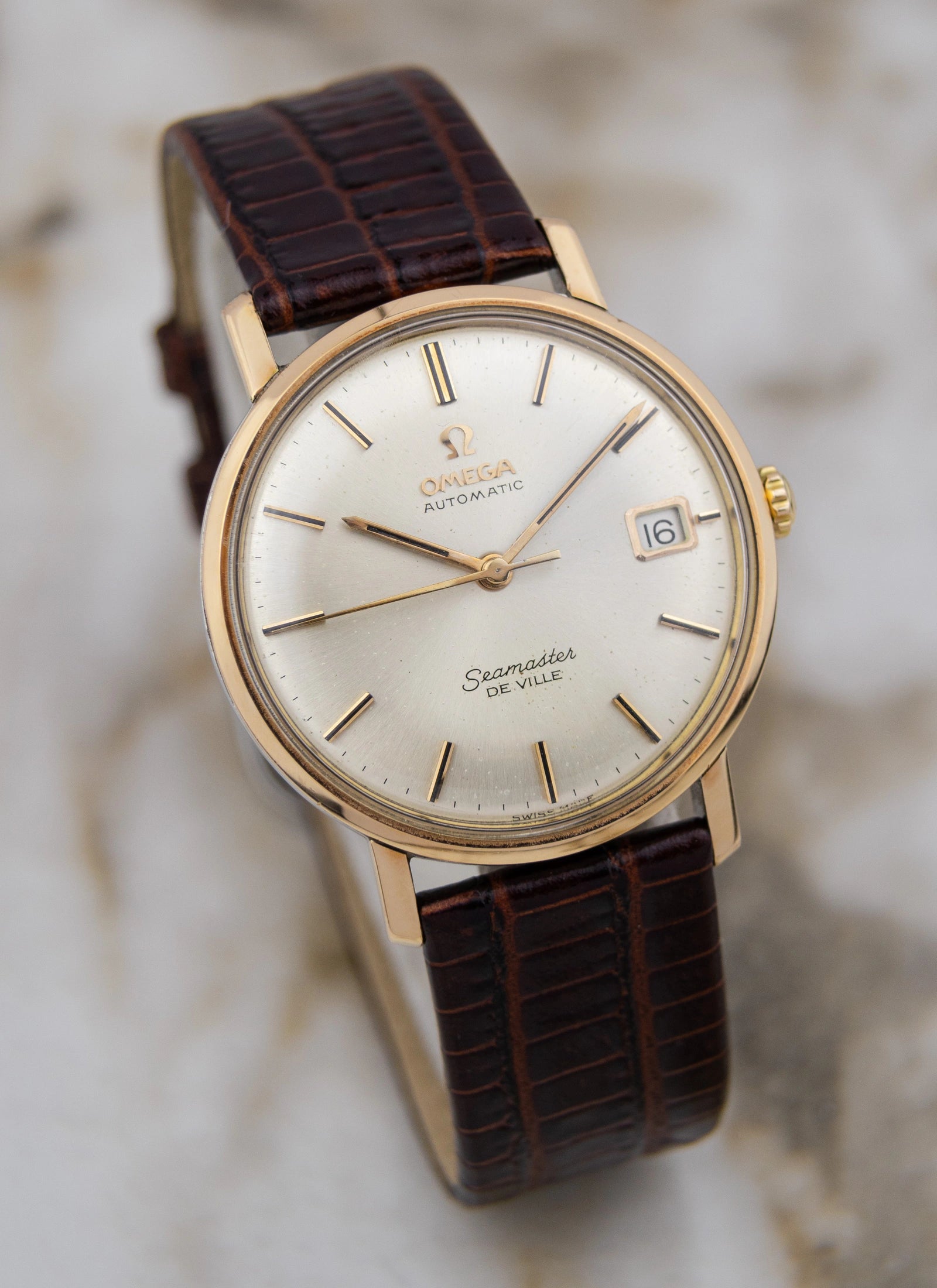 1963 Omega Seamaster De Ville Rose Gold Capped 166.020 cal. 562