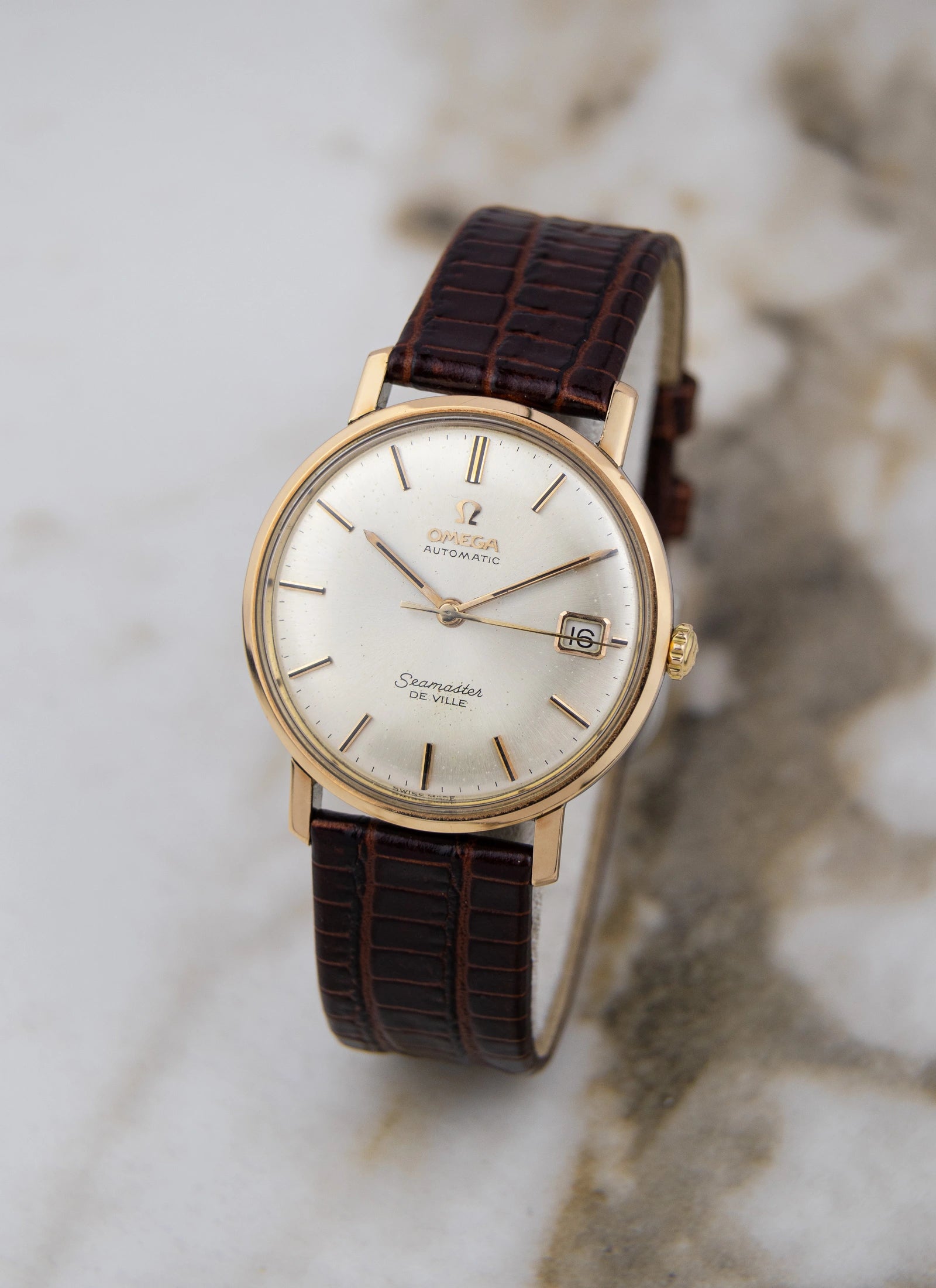 1963 Omega Seamaster De Ville Rose Gold Capped 166.020 cal. 562