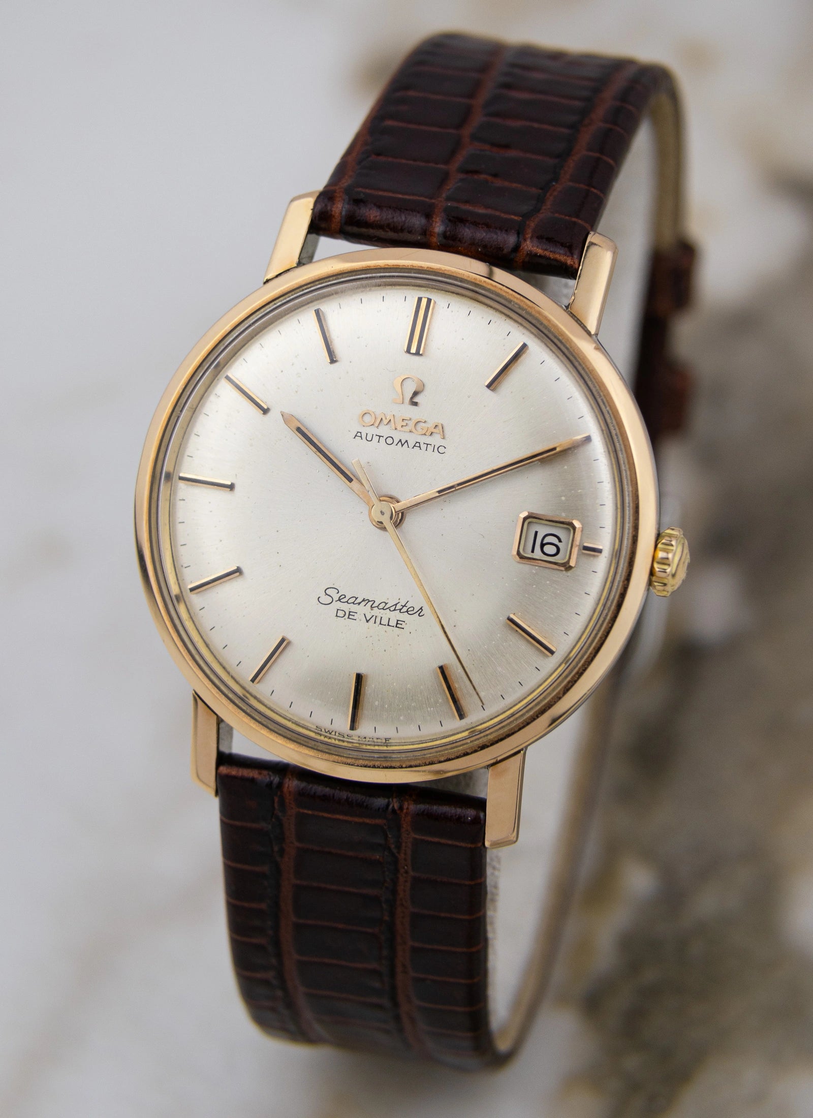 1963 Omega Seamaster De Ville Rose Gold Capped 166.020 cal. 562