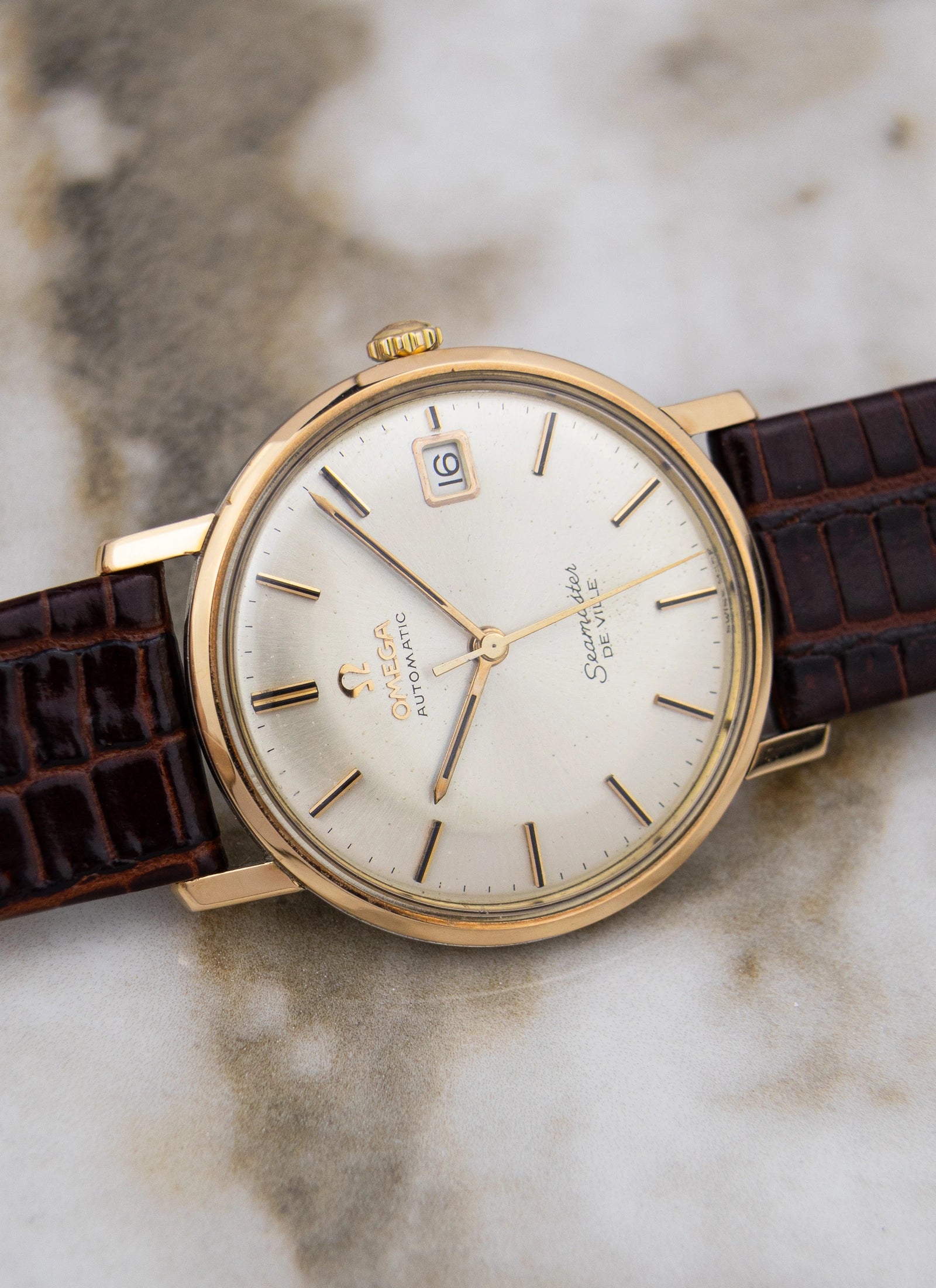 1963 Omega Seamaster De Ville Rose Gold Capped 166.020 cal. 562