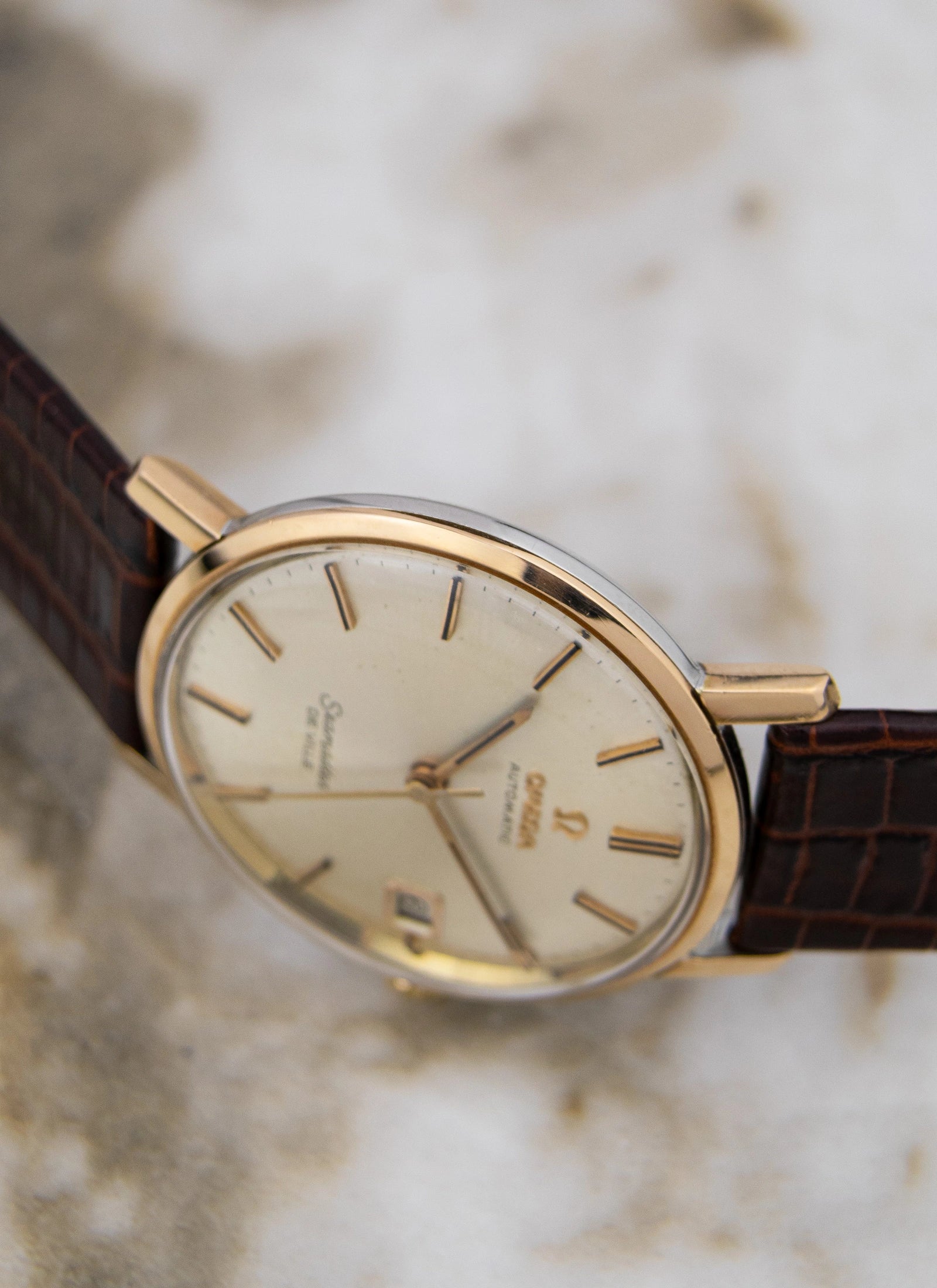 1963 Omega Seamaster De Ville Rose Gold Capped 166.020 cal. 562