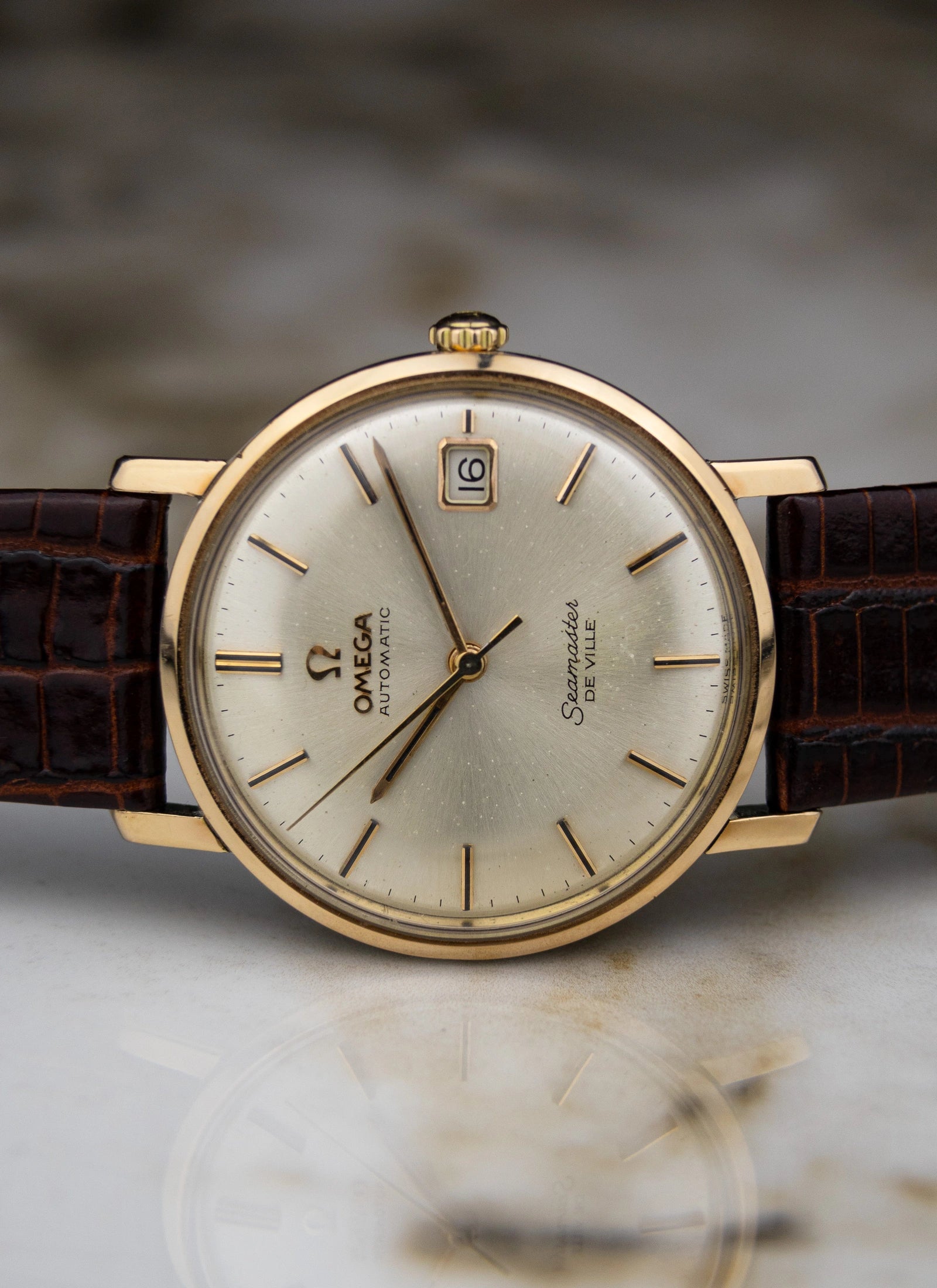 1963 Omega Seamaster De Ville Rose Gold Capped 166.020 cal. 562