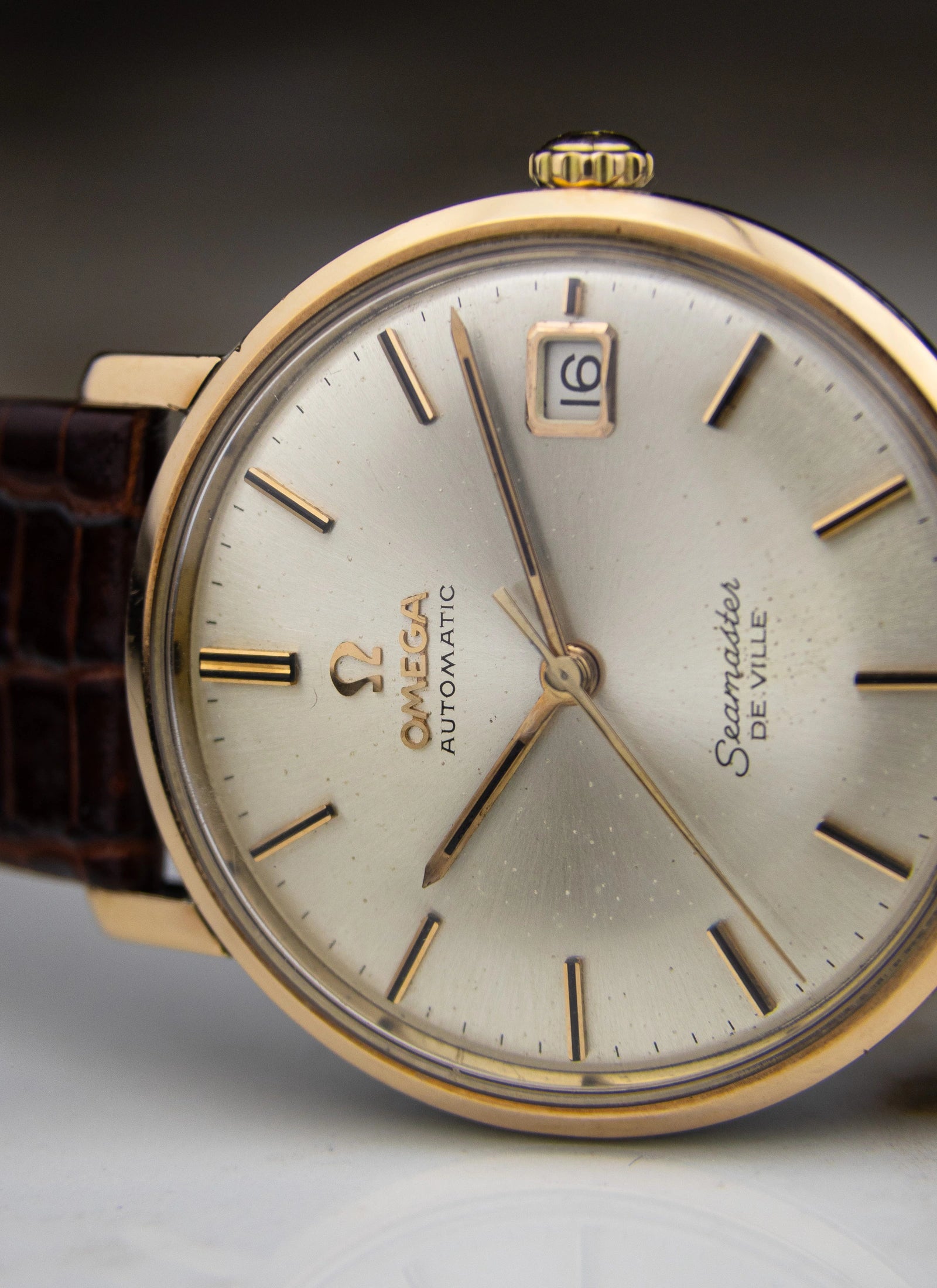 1963 Omega Seamaster De Ville Rose Gold Capped 166.020 cal. 562