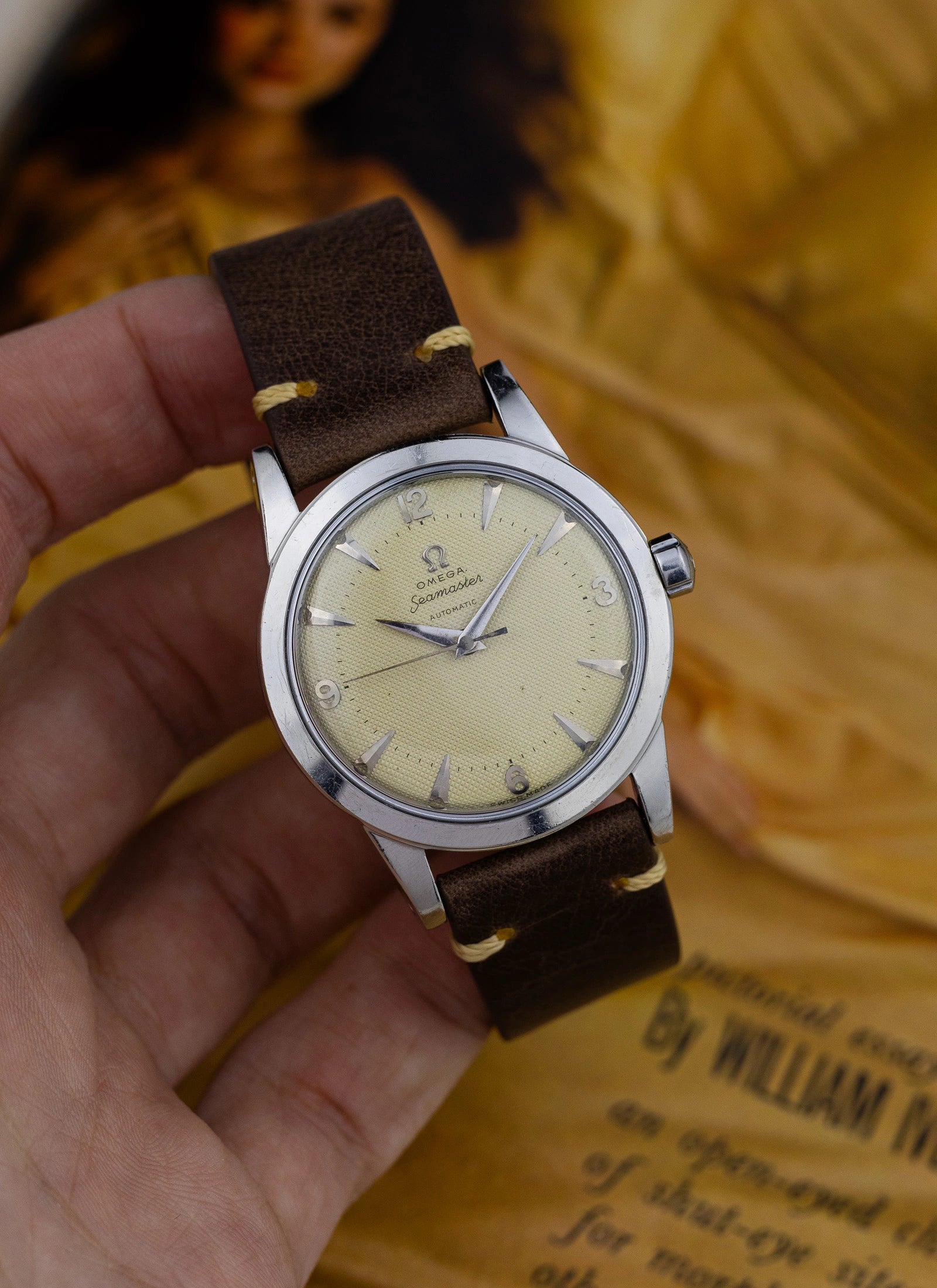 1950 Omega Seamaster Honeycomb Dial 2577-8H cal. 351 Serviced