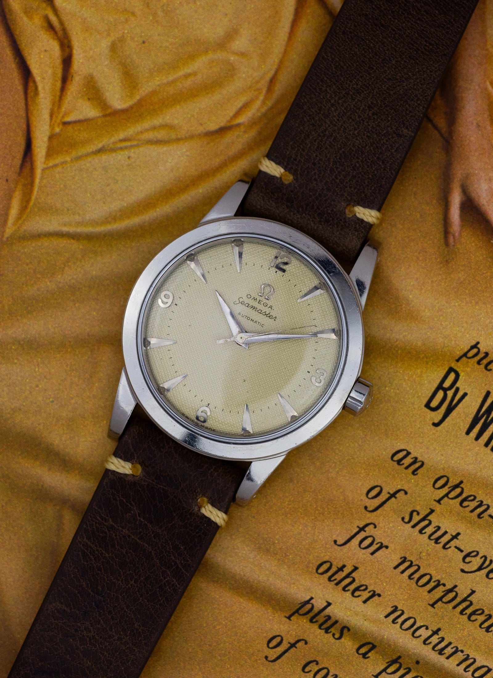 1950 Omega Seamaster Honeycomb Dial 2577-8H cal. 351 Serviced