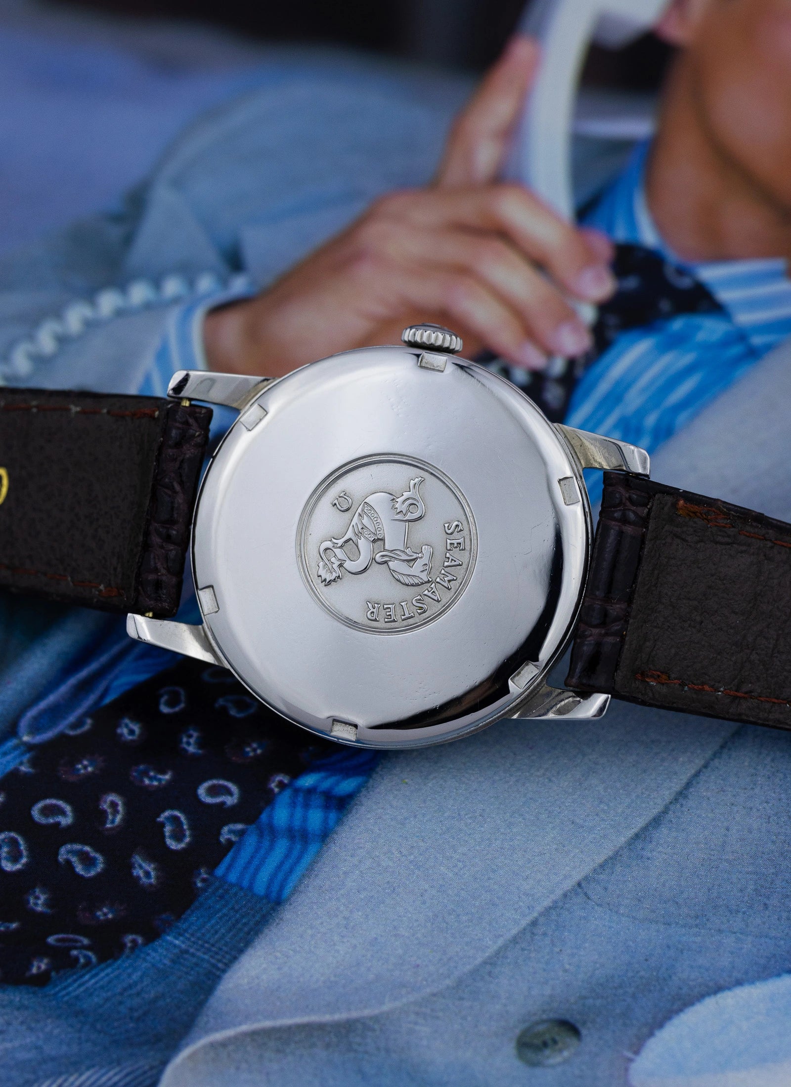 1963 Omega Seamaster Holo Tapestry Dial 136.006 cal. 610