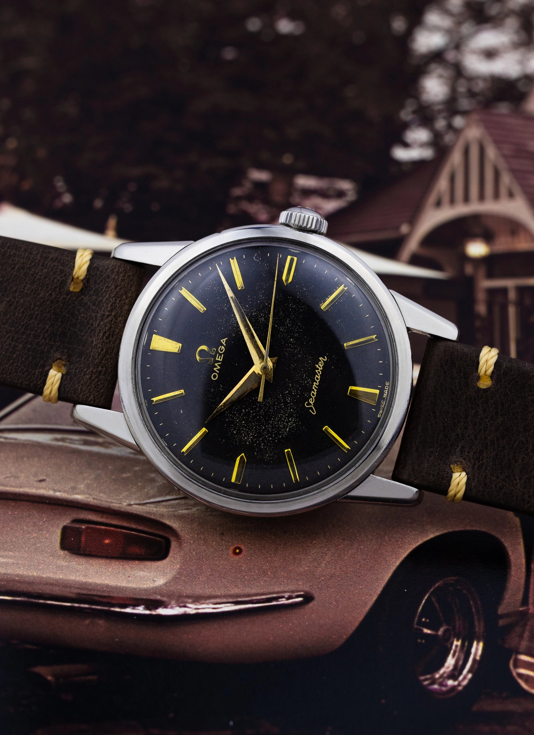 1959 Omega Seamaster Black Dial Stardust 14390-6 SC cal. 285