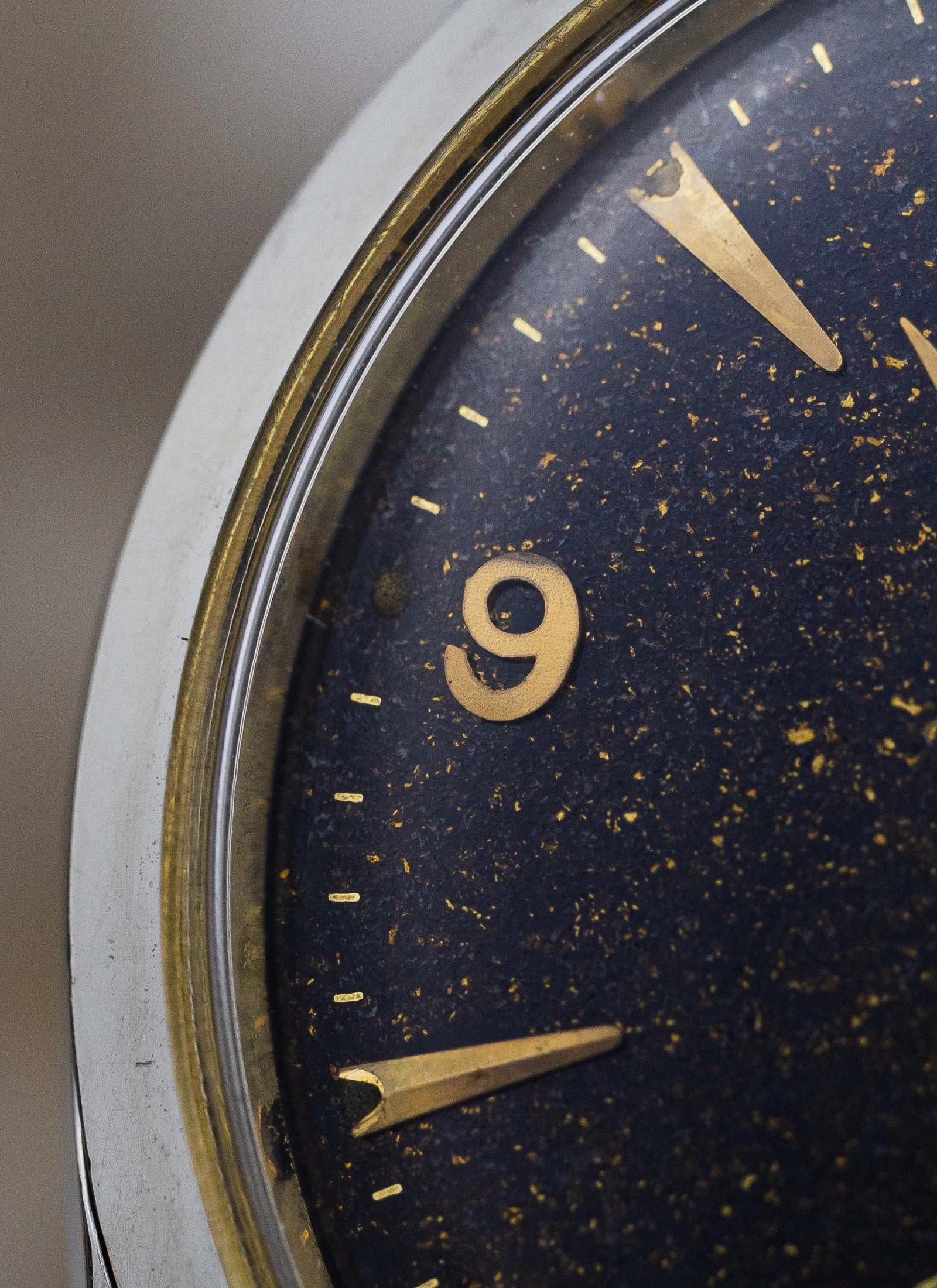 1957 Omega Seamaster Black Gilt Stardust 2938 cal. 284