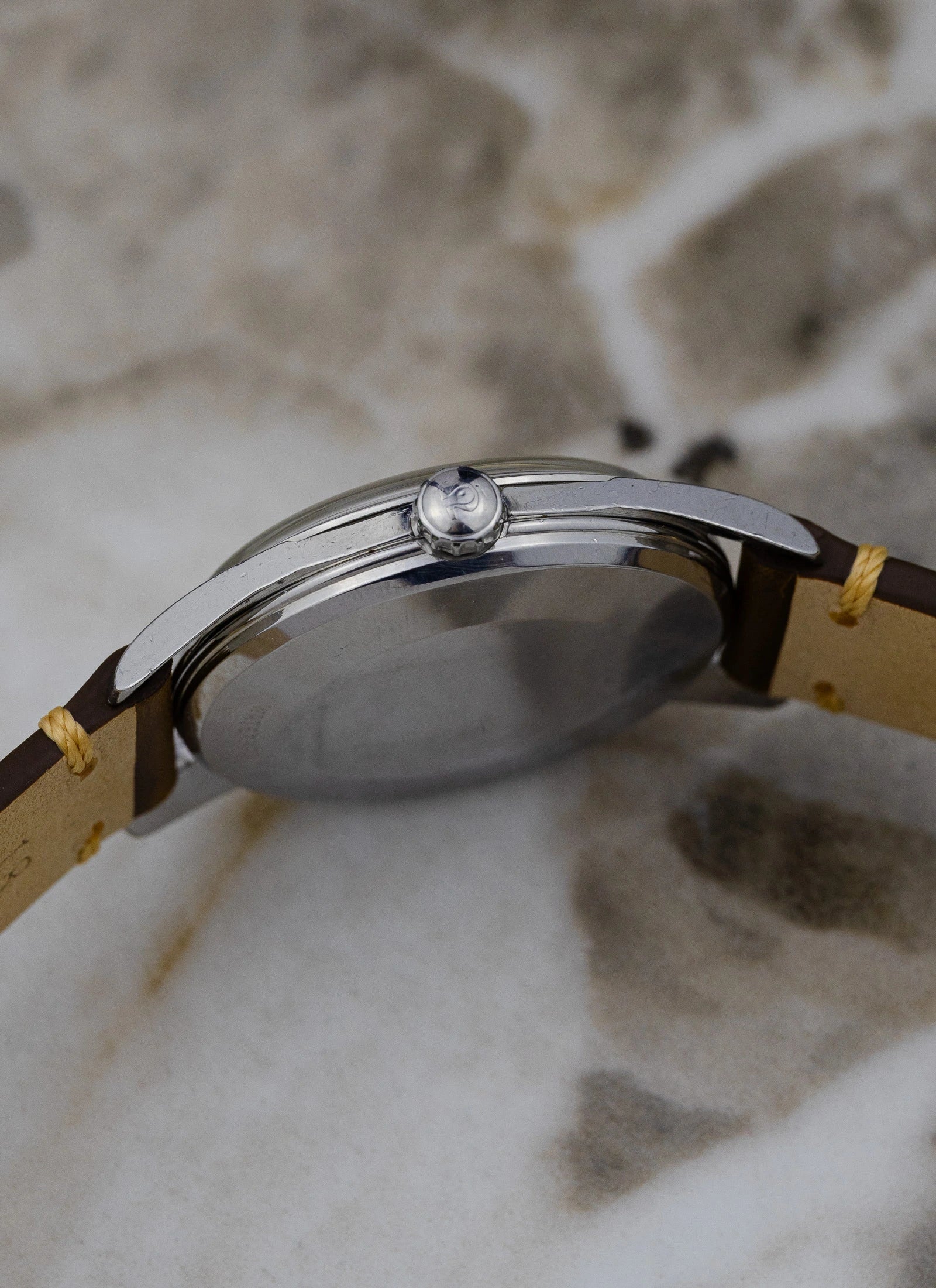 1957 Omega Seamaster Black Gilt Stardust 2938 cal. 284