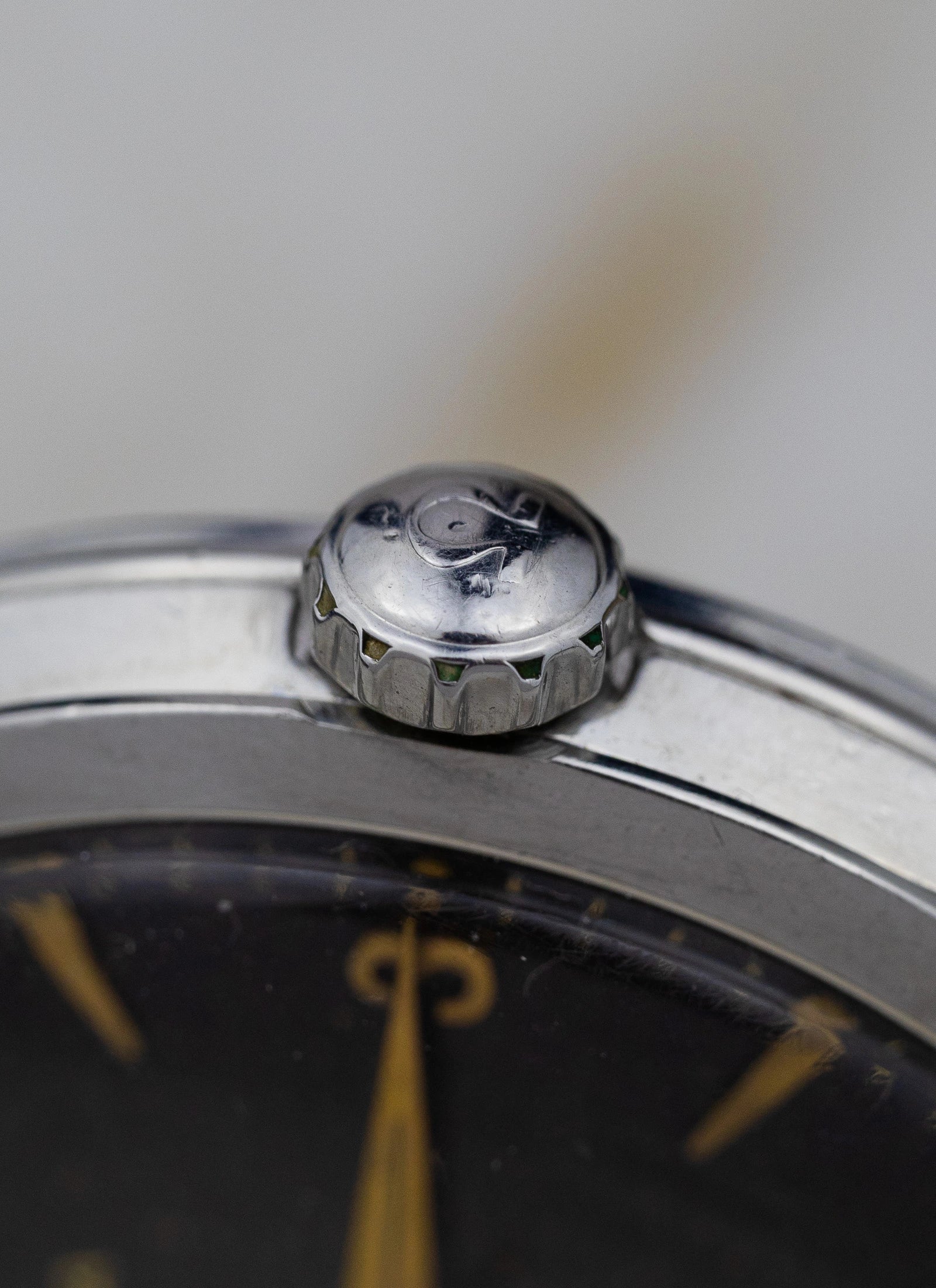 1957 Omega Seamaster Black Gilt Stardust 2938 cal. 284