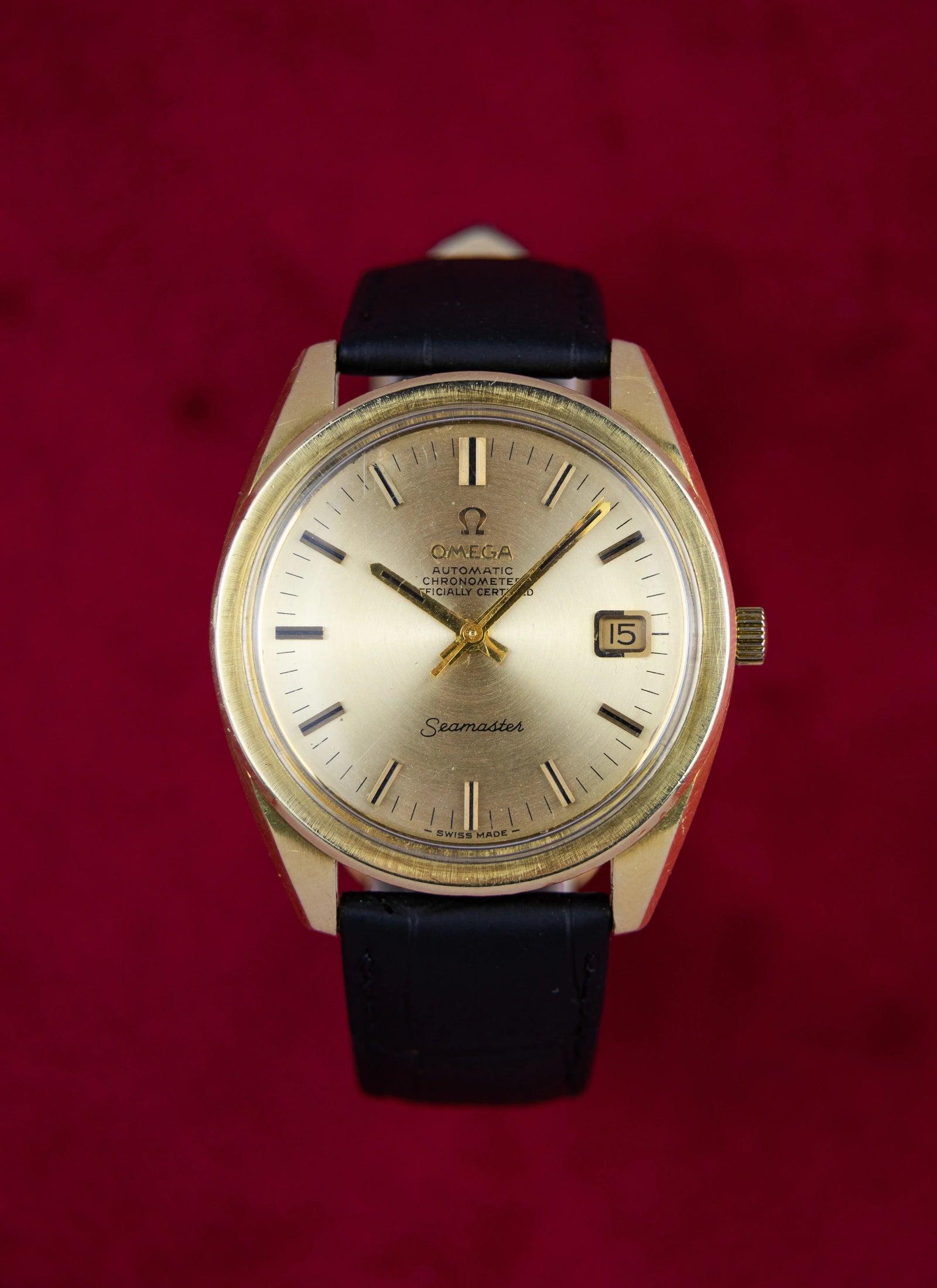 1967 Omega Seamaster Chronometer Goldcap 168.022 cal. 564