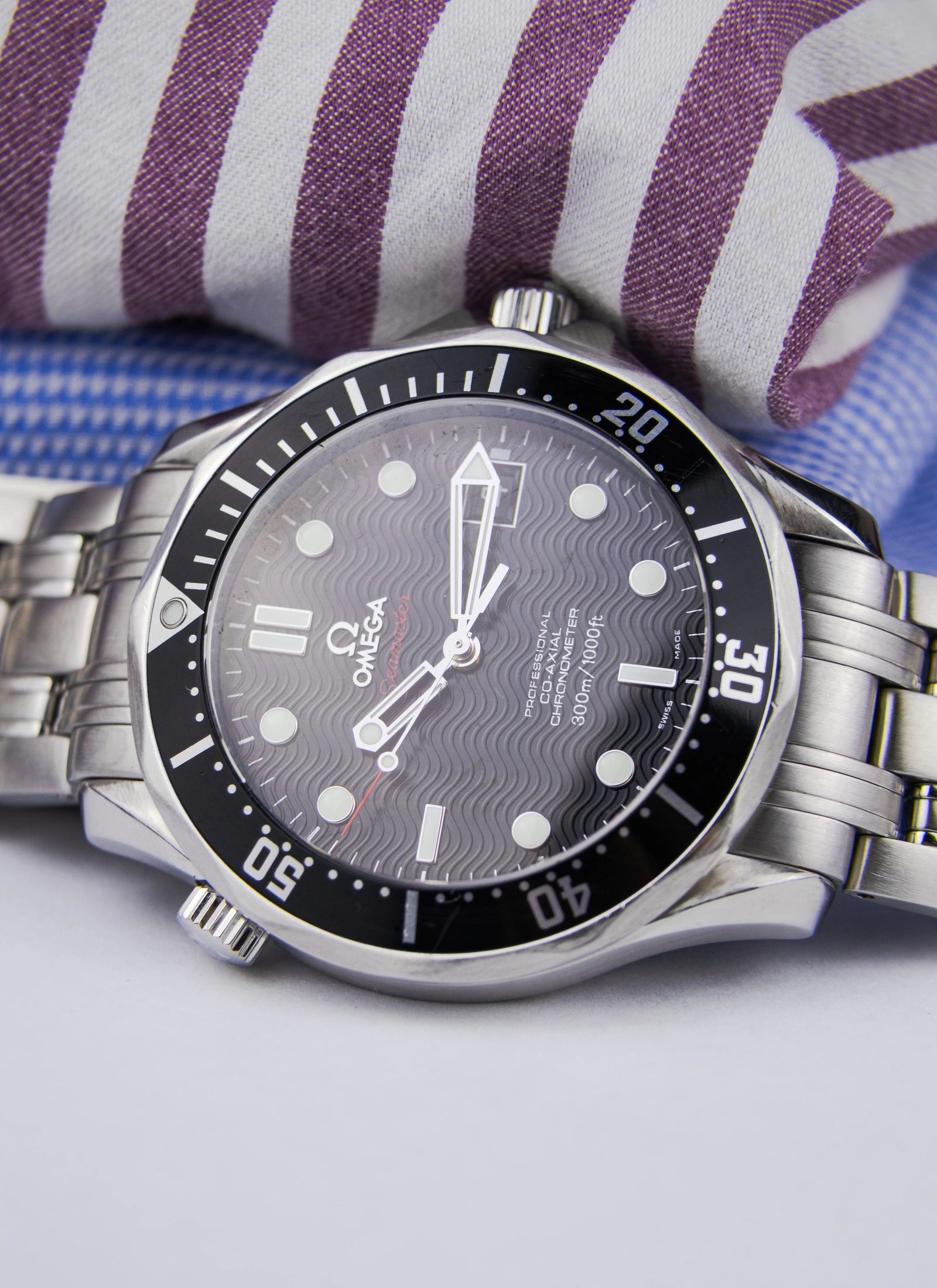 Ca. 2010 Omega Seamaster 300m Black Dial 212.30.41.20.01.002