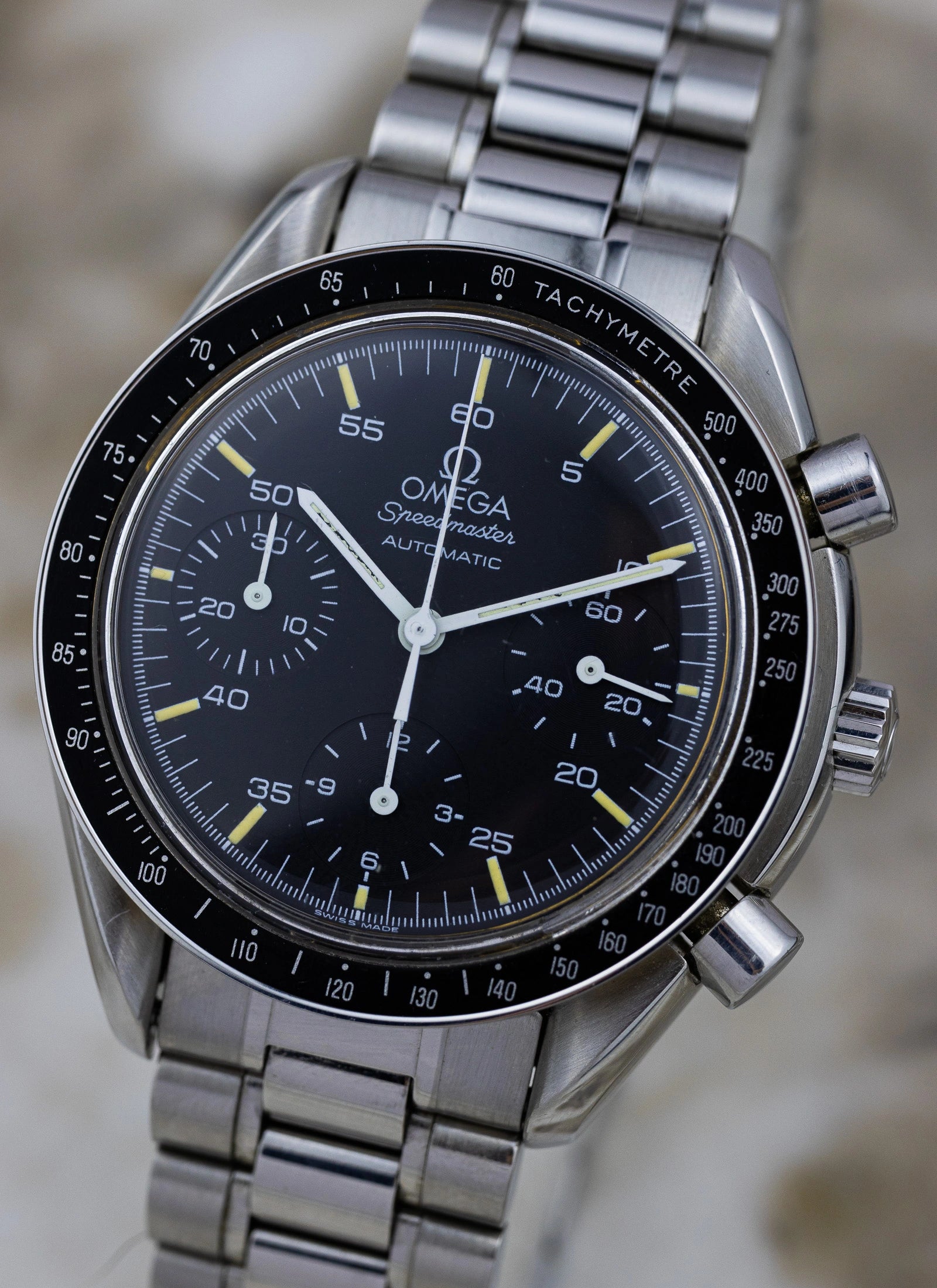 1999 Omega Speedmaster Reduced 3510.50 Serviced Box