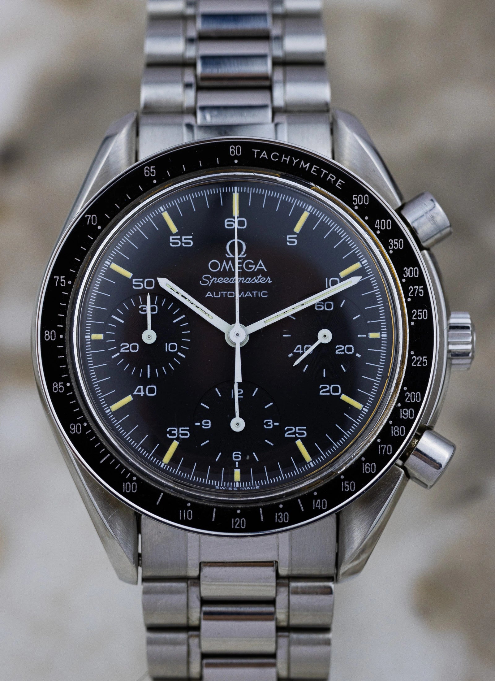 1999 Omega Speedmaster Reduced 3510.50 Serviced Box