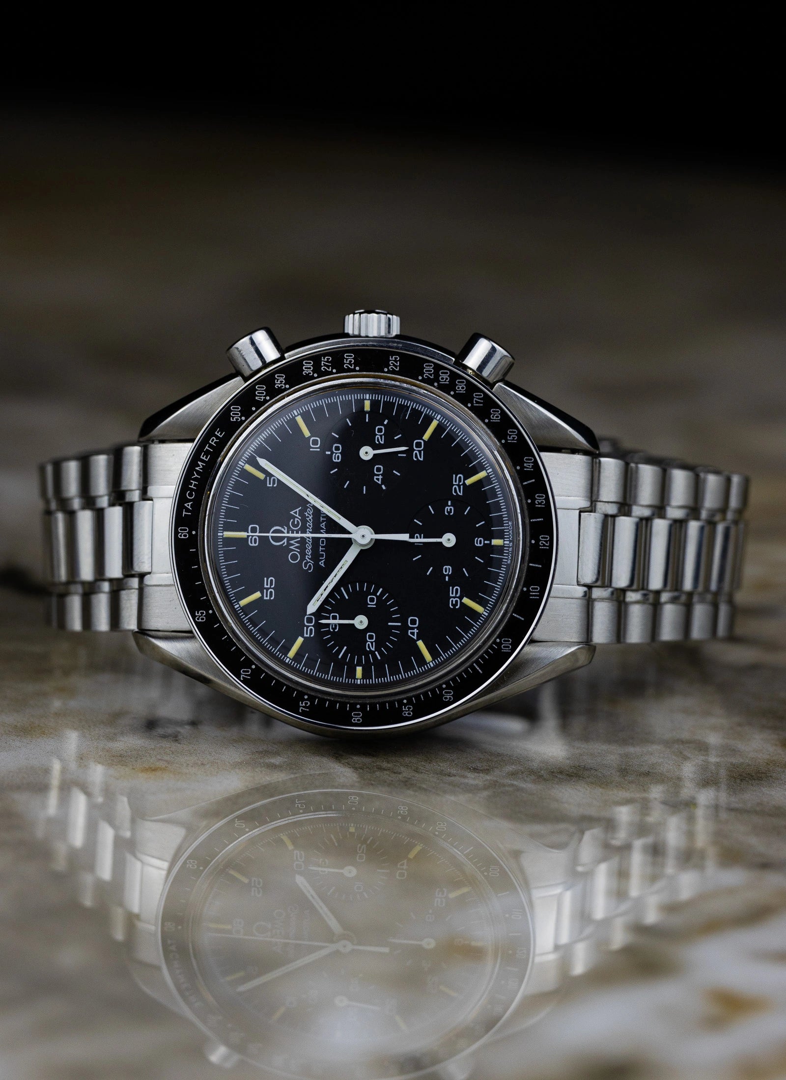 1999 Omega Speedmaster Reduced 3510.50 Serviced Box