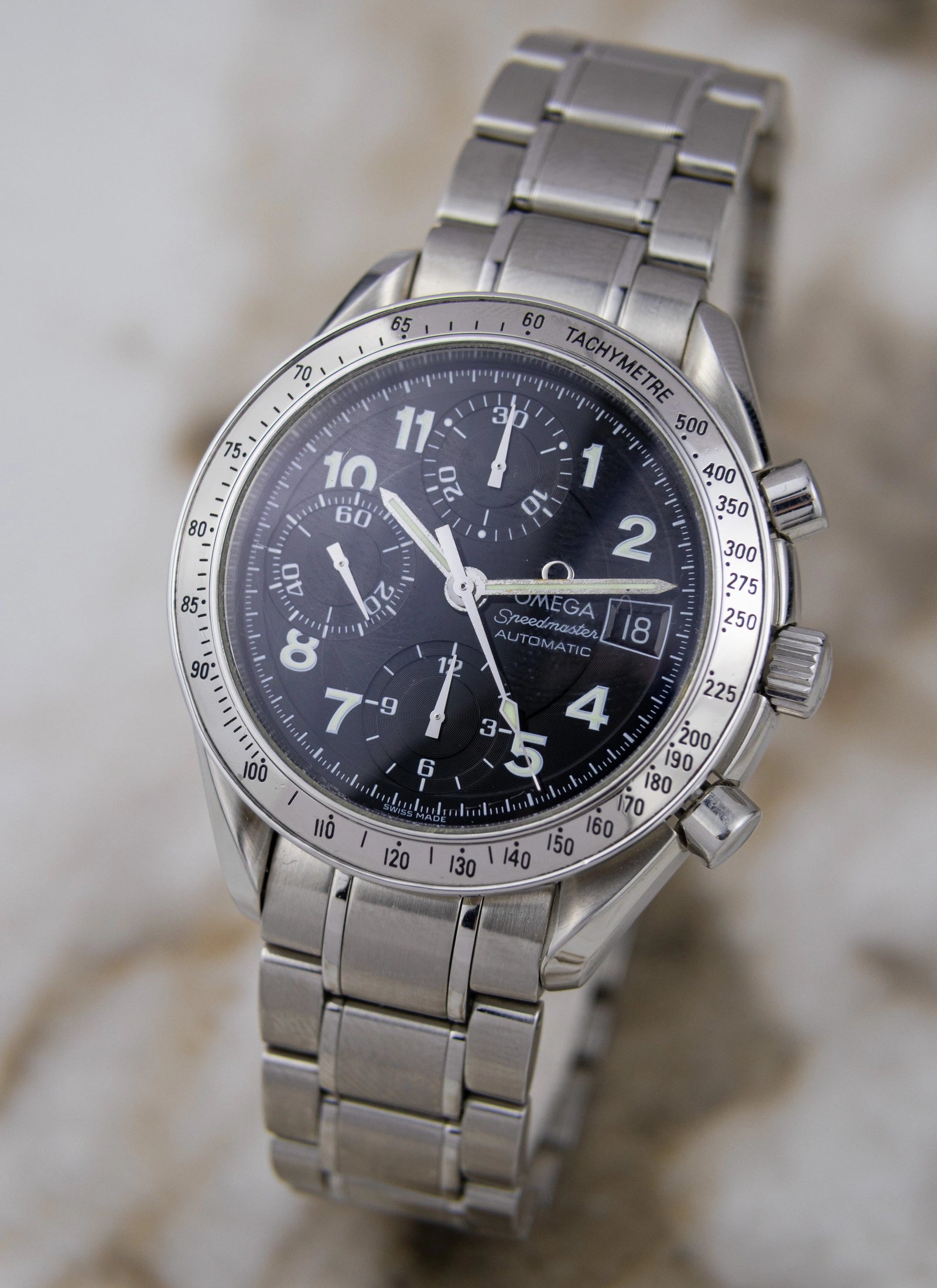 1998 Omega Speedmaster Date (Reduced) 3513.52 cal. 1152 Japan Only